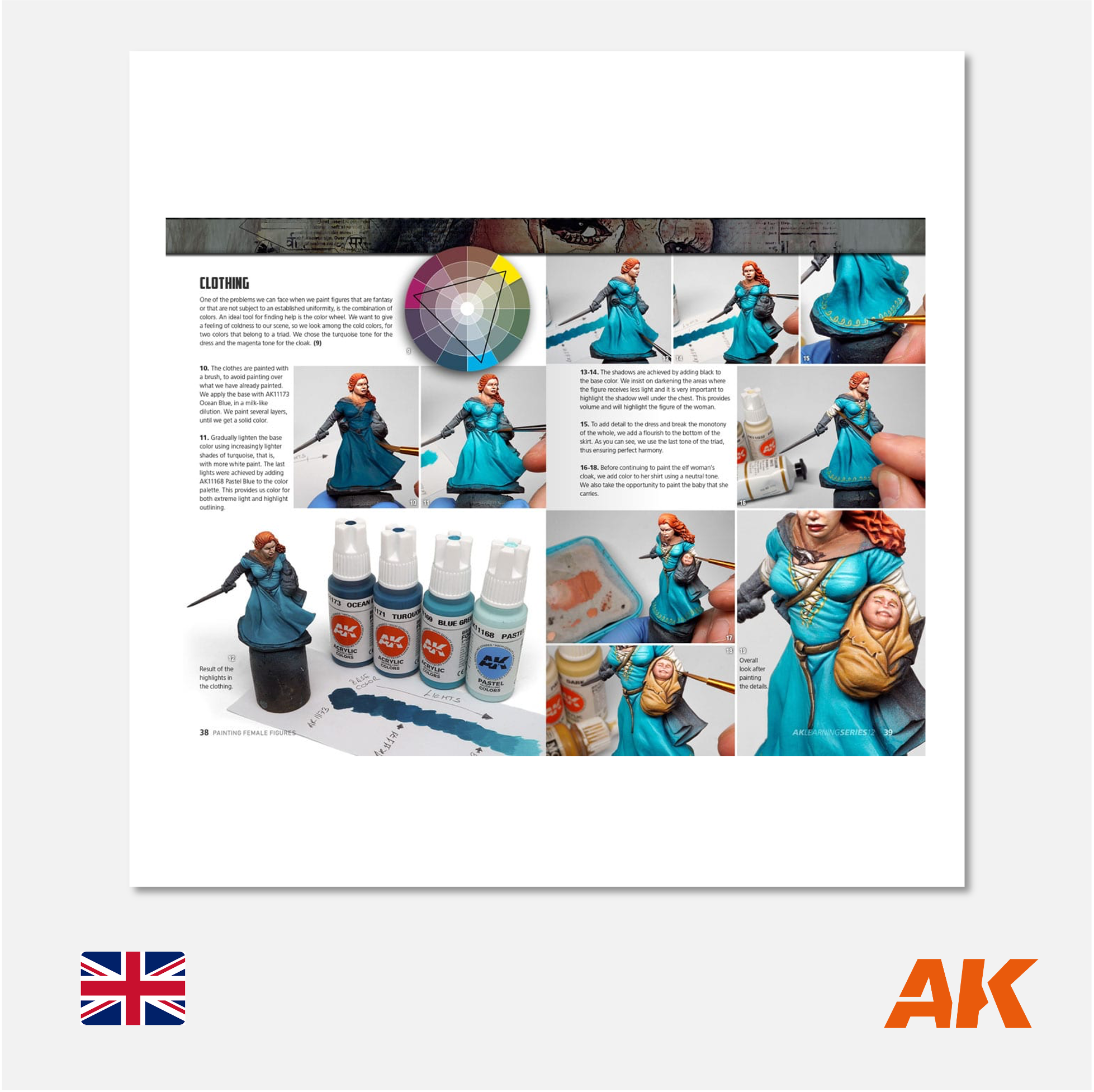 AK Interactive - AK Learning Series N° 12 Painting Female Figures - AK520 - Gothaforce
