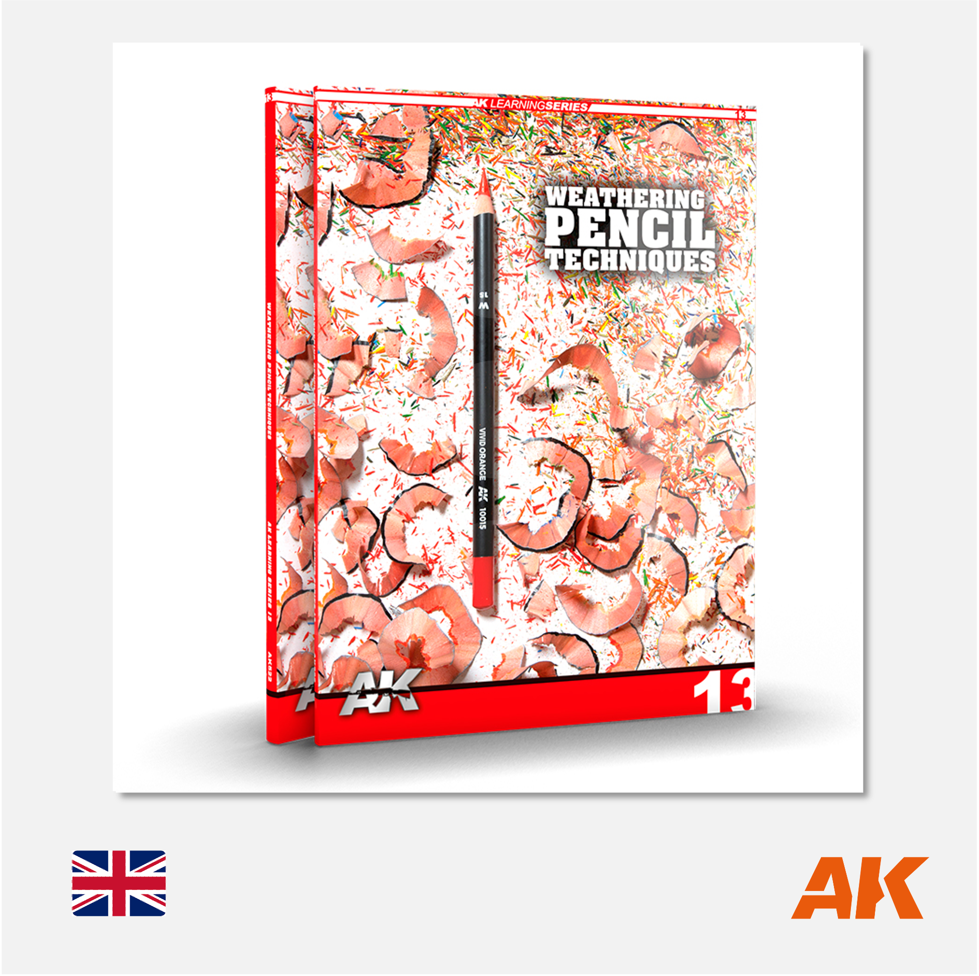 AK Interactive - AK Learning Series N° 13 Weathering Pencil Techniques - AK522 - Gothaforce