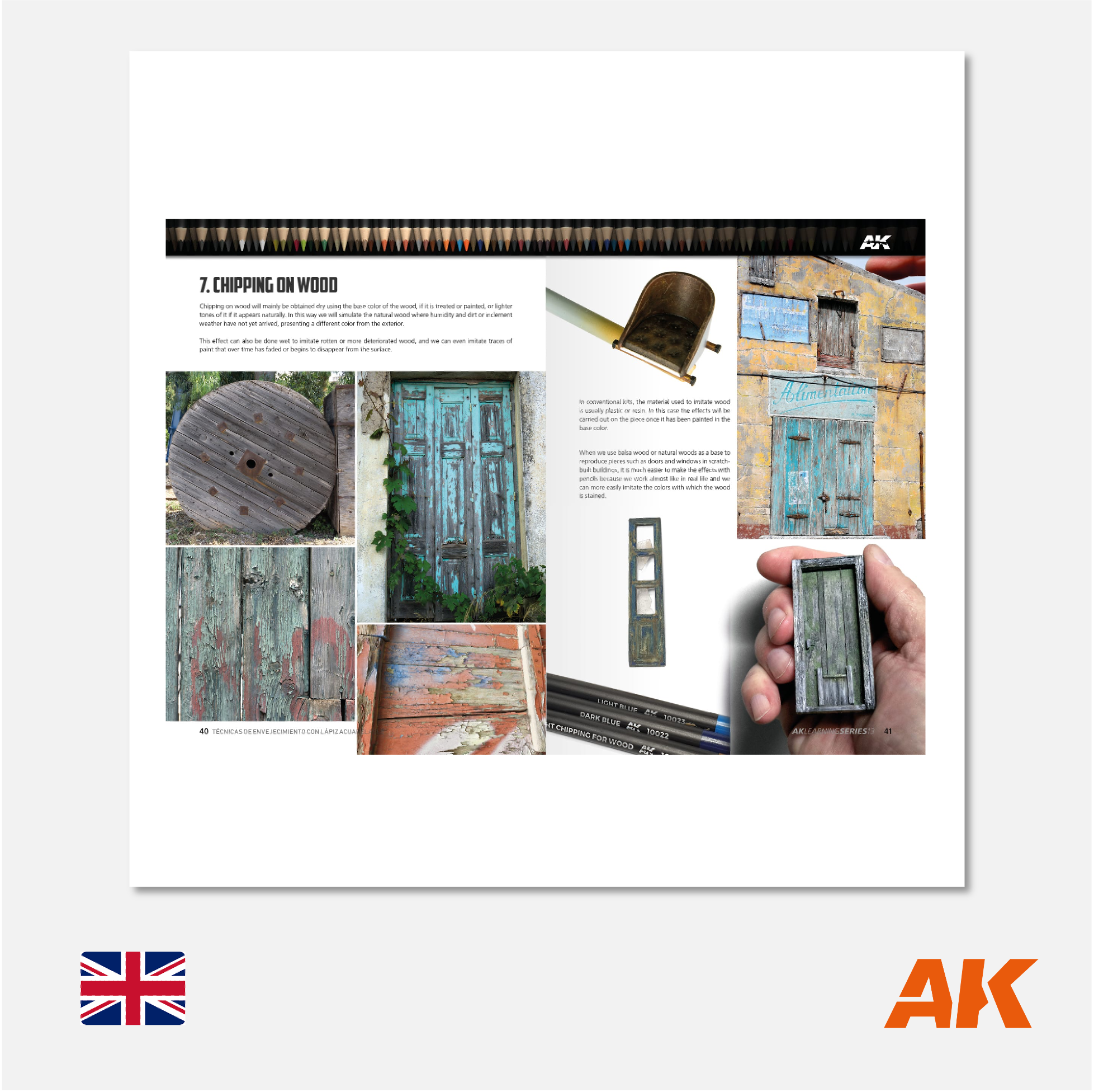 AK Interactive - AK Learning Series N° 13 Weathering Pencil Techniques - AK522 - Gothaforce