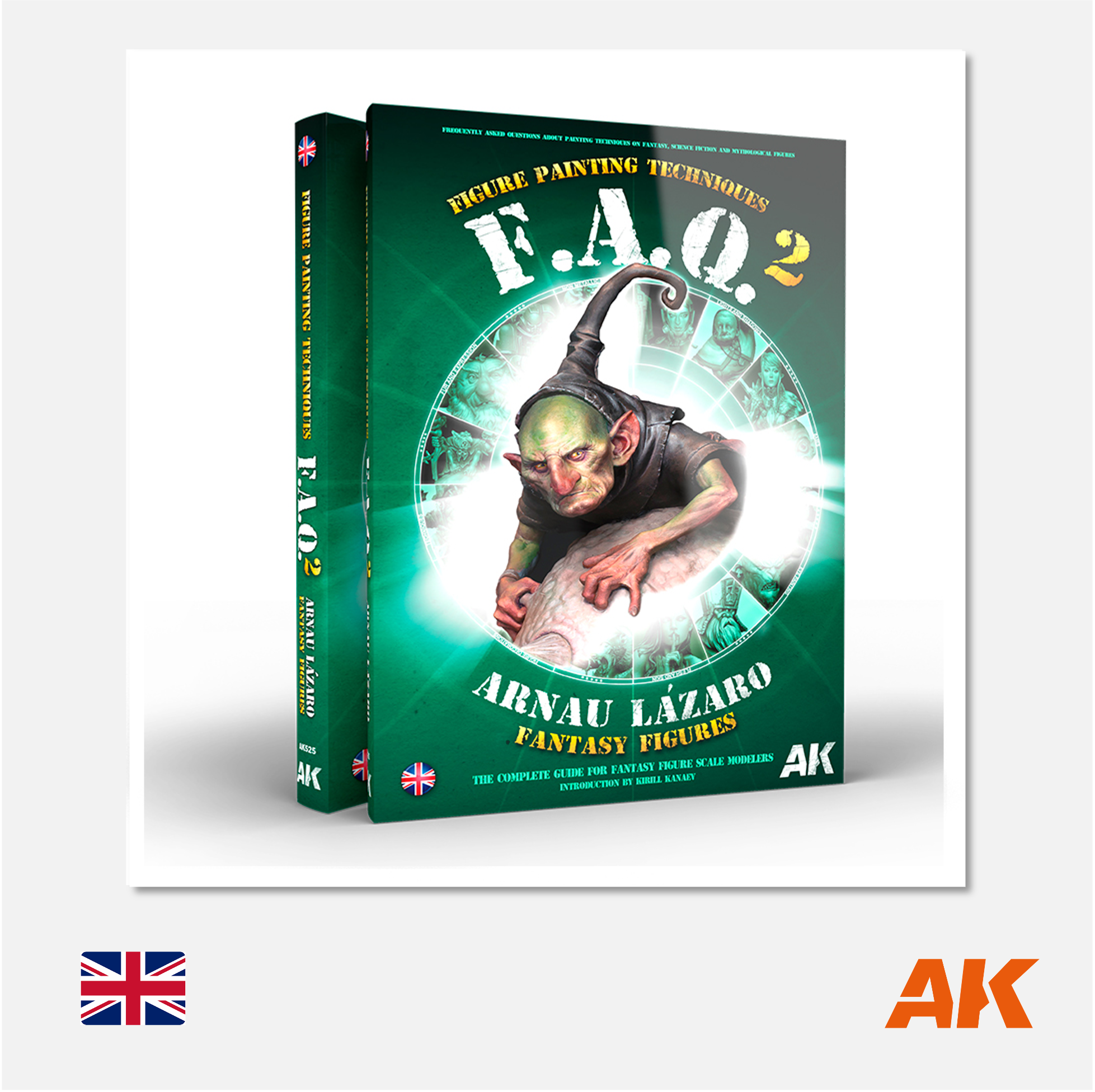 AK F.A.Q. 2 Fantasy Figure Painting Techniques - English
