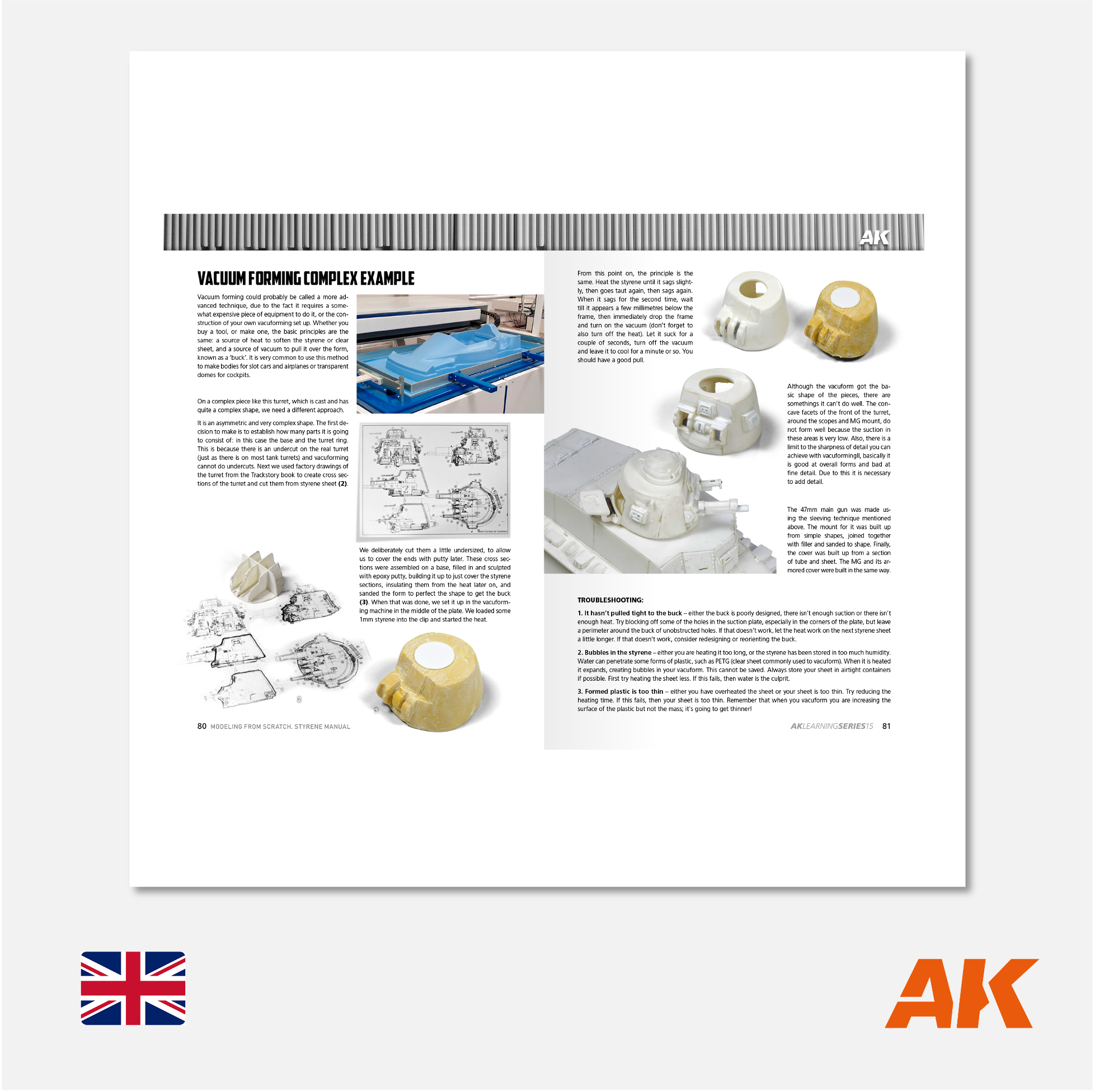 AK Interactive - AK Learning Series N° 15 Modeling from Scratch - AK527 - Gothaforce