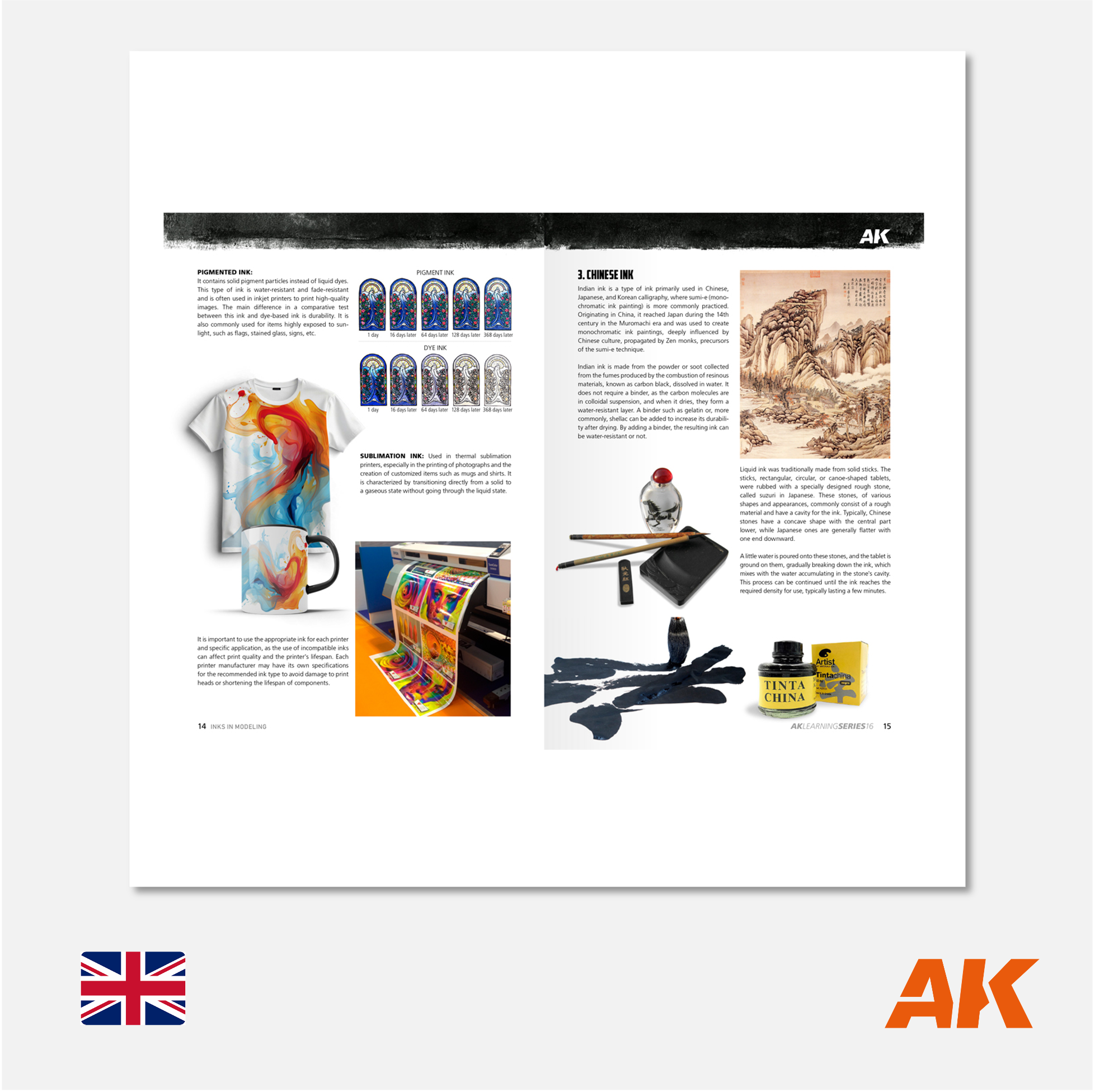 AK Interactive - AK Learning Series N° 16 Inks in Modeling - AK540 - Gothaforce