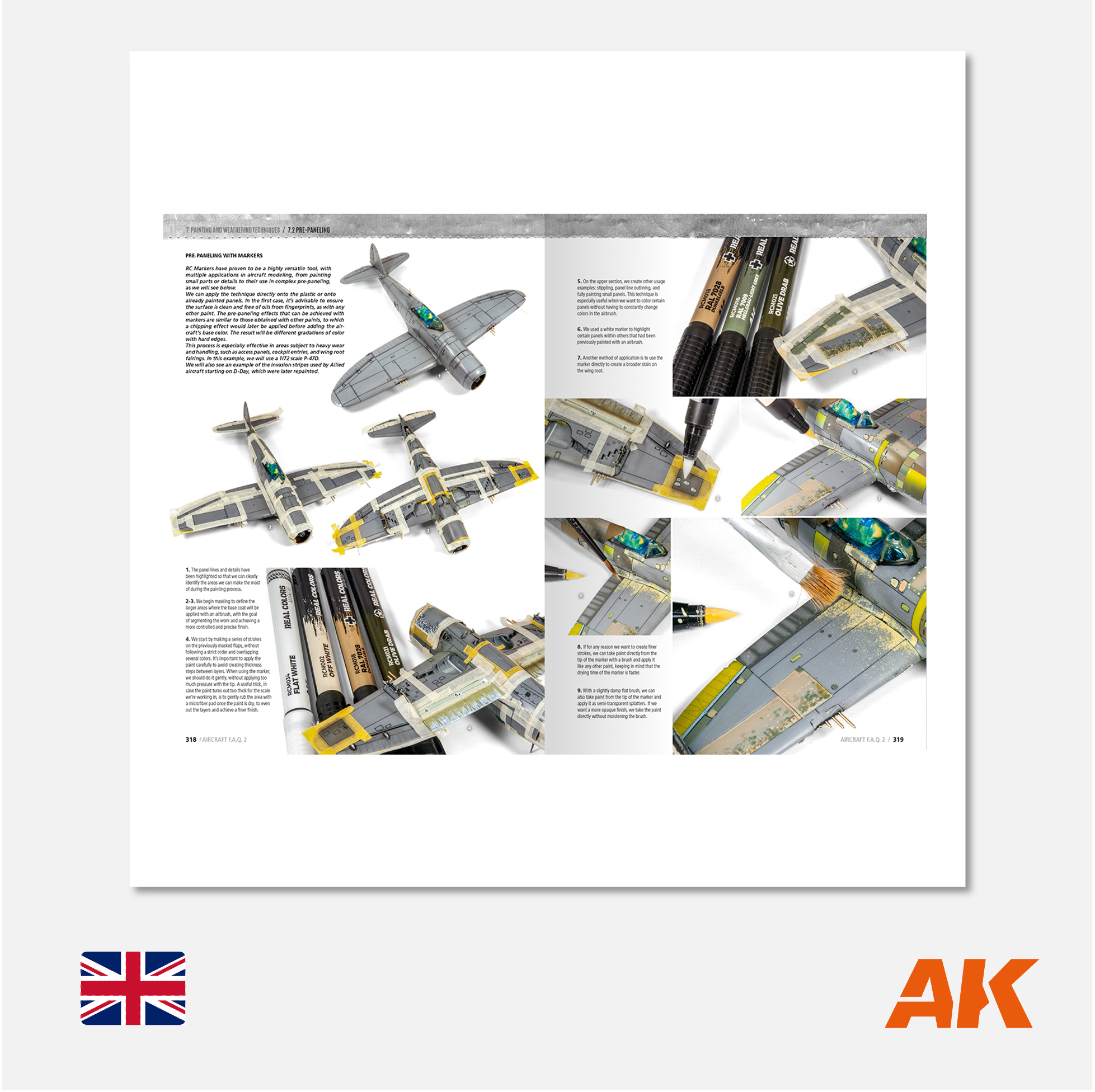 AK Interactive - FAQ 2 Aircraft Scale Modeling - AK644 - Gothaforce