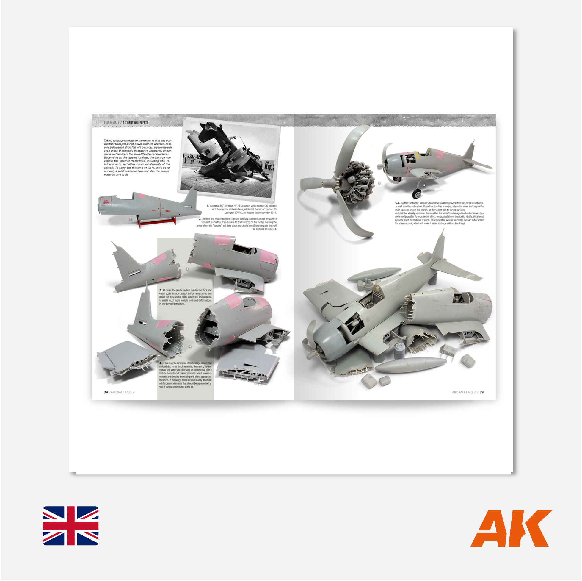 AK Interactive - FAQ 2 Aircraft Scale Modeling - AK644 - Gothaforce