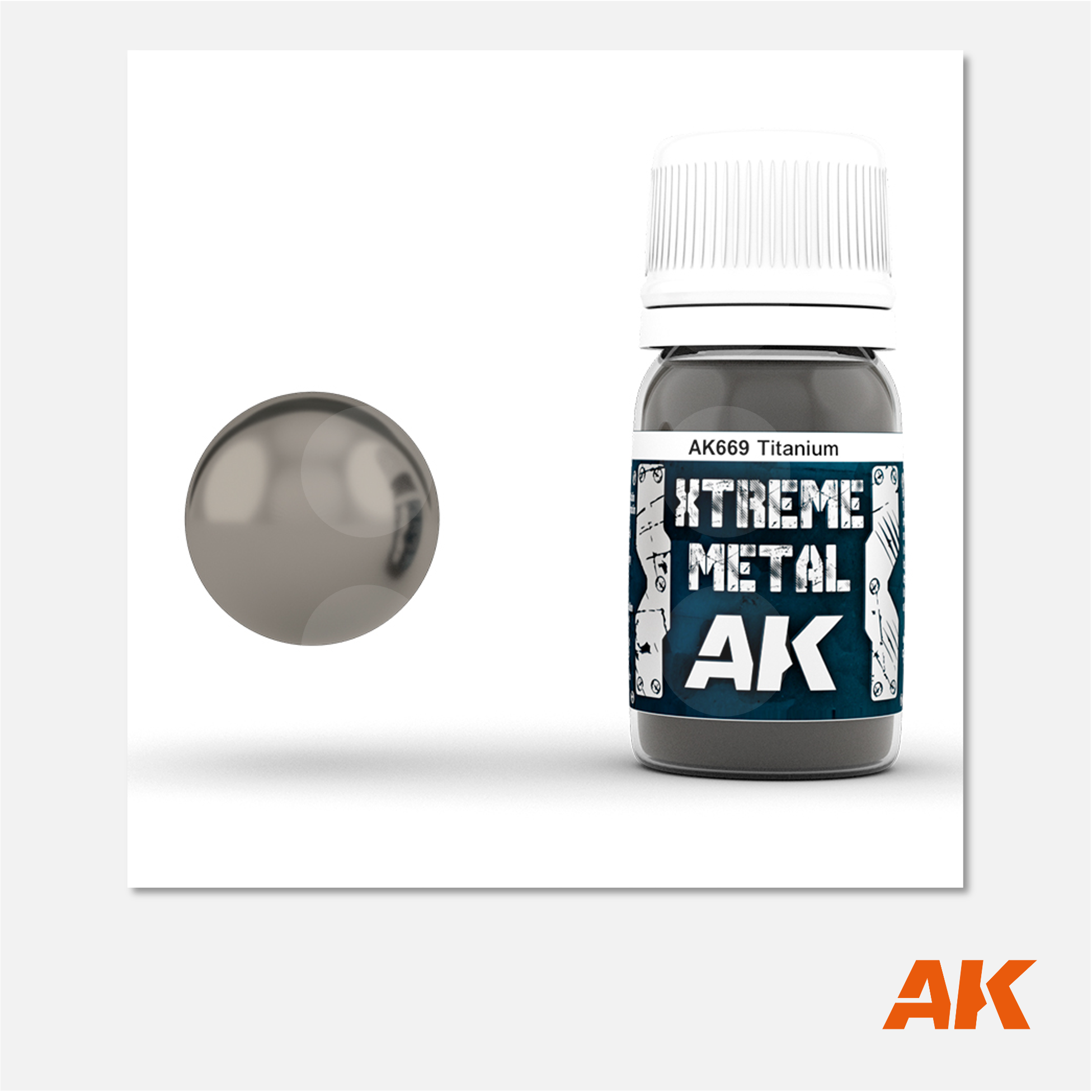 AK Interactive - Xtreme Metal Titanium - AK669 - Gothaforce