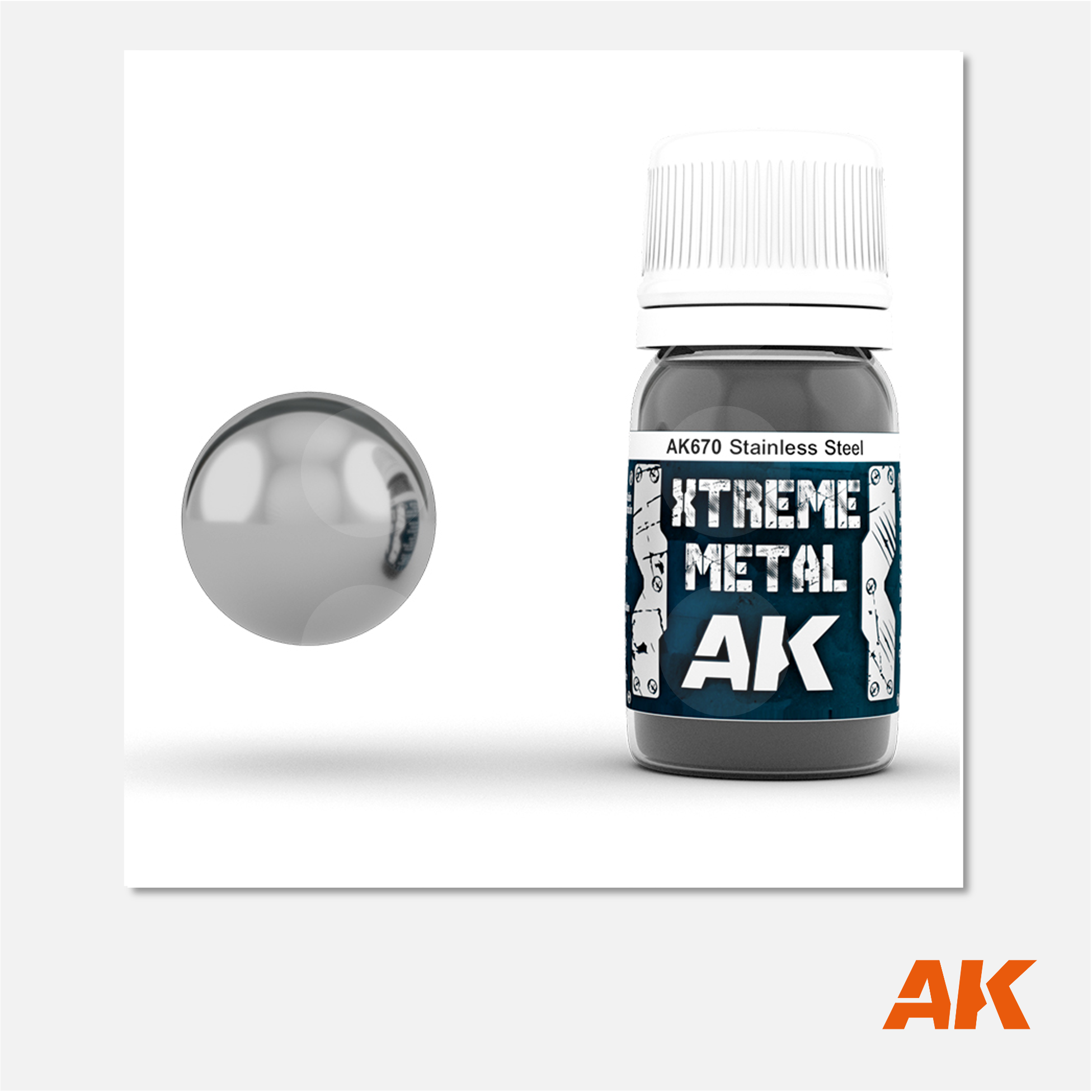 AK Interactive - Xtreme Metal Stainless Steel - AK670 - Gothaforce