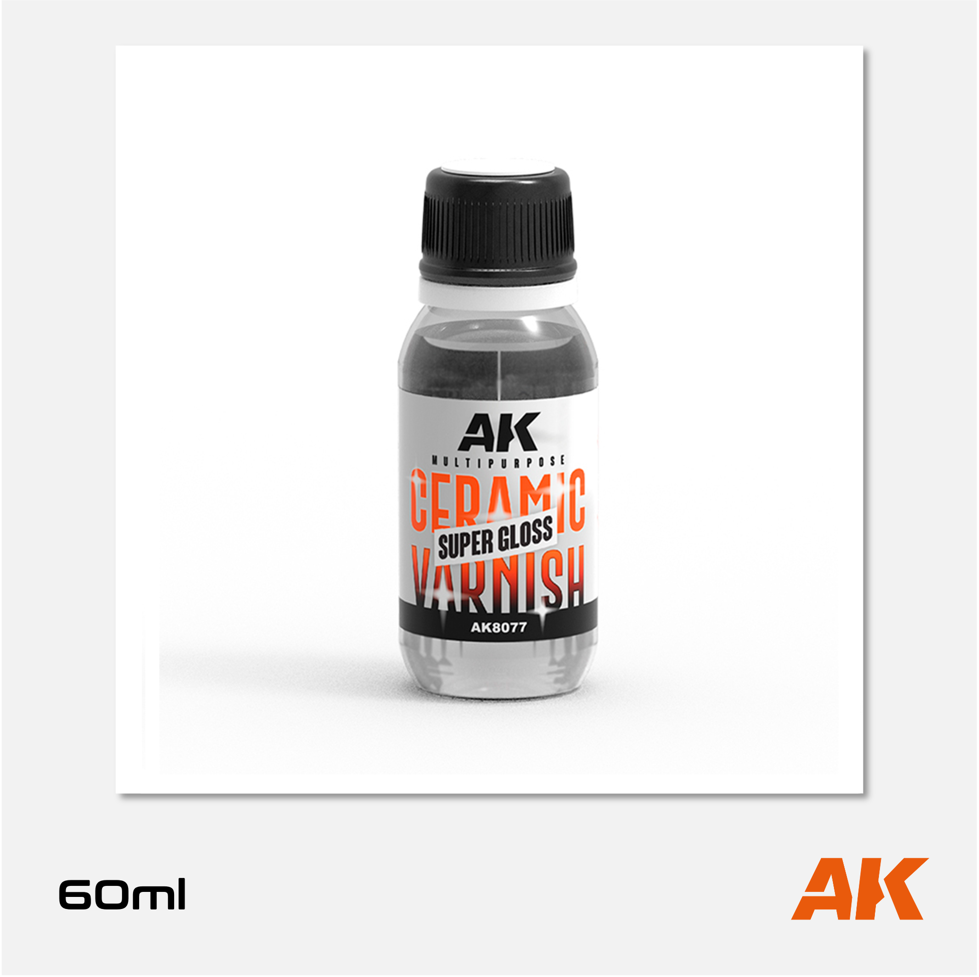 AK Multipurpose Ceramic Varnish Super Gloss - 60ml
