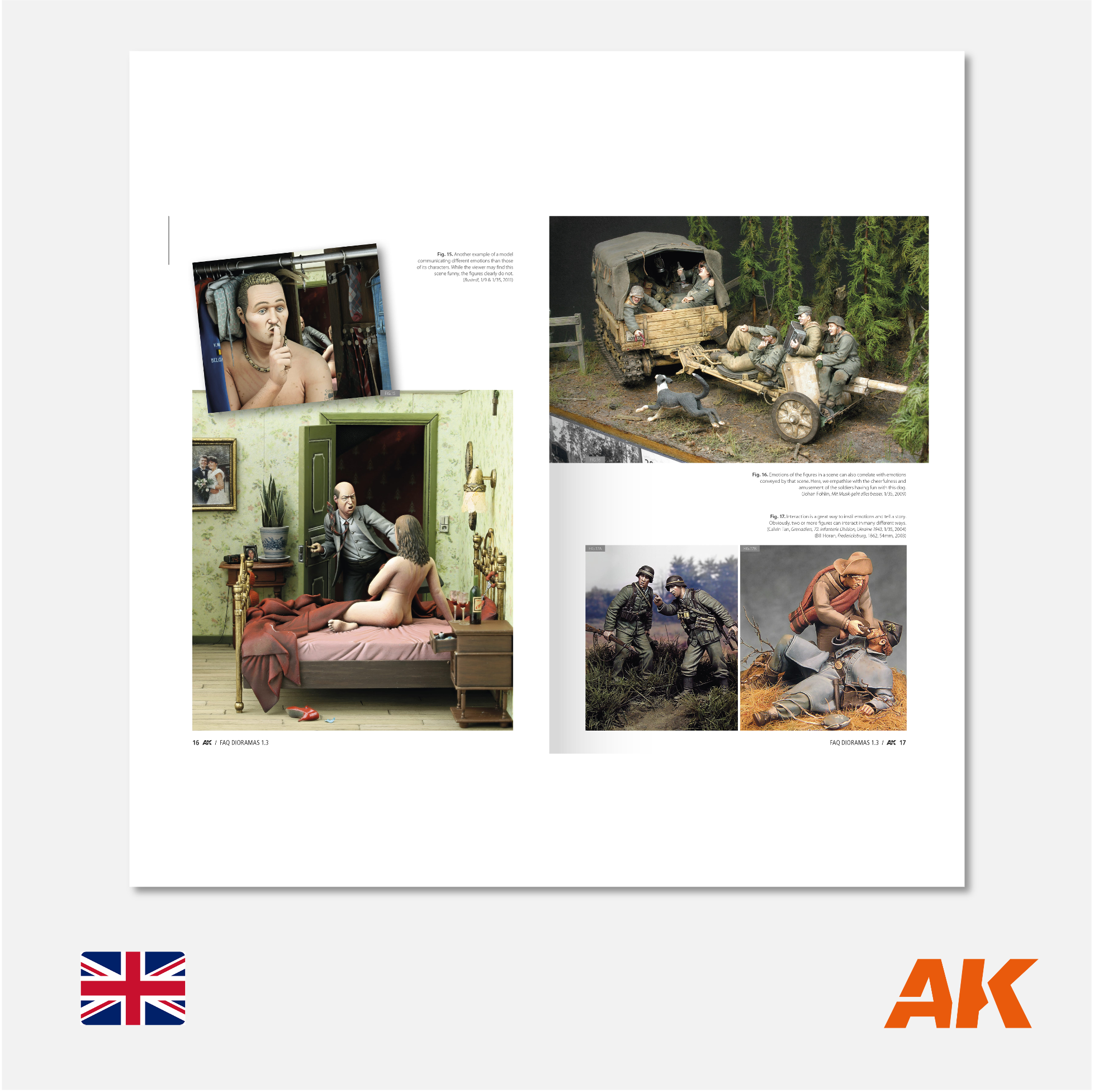 AK Interactive - FAQ Diorama 1.3 Extension Storytelling Composition & Planning - AK8150 - Gothaforce