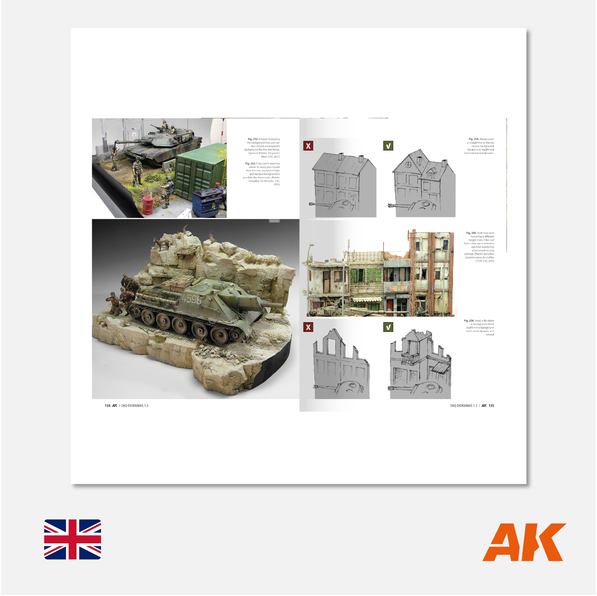 AK Interactive - FAQ Diorama 1.3 Extension Storytelling Composition & Planning - AK8150 - Gothaforce