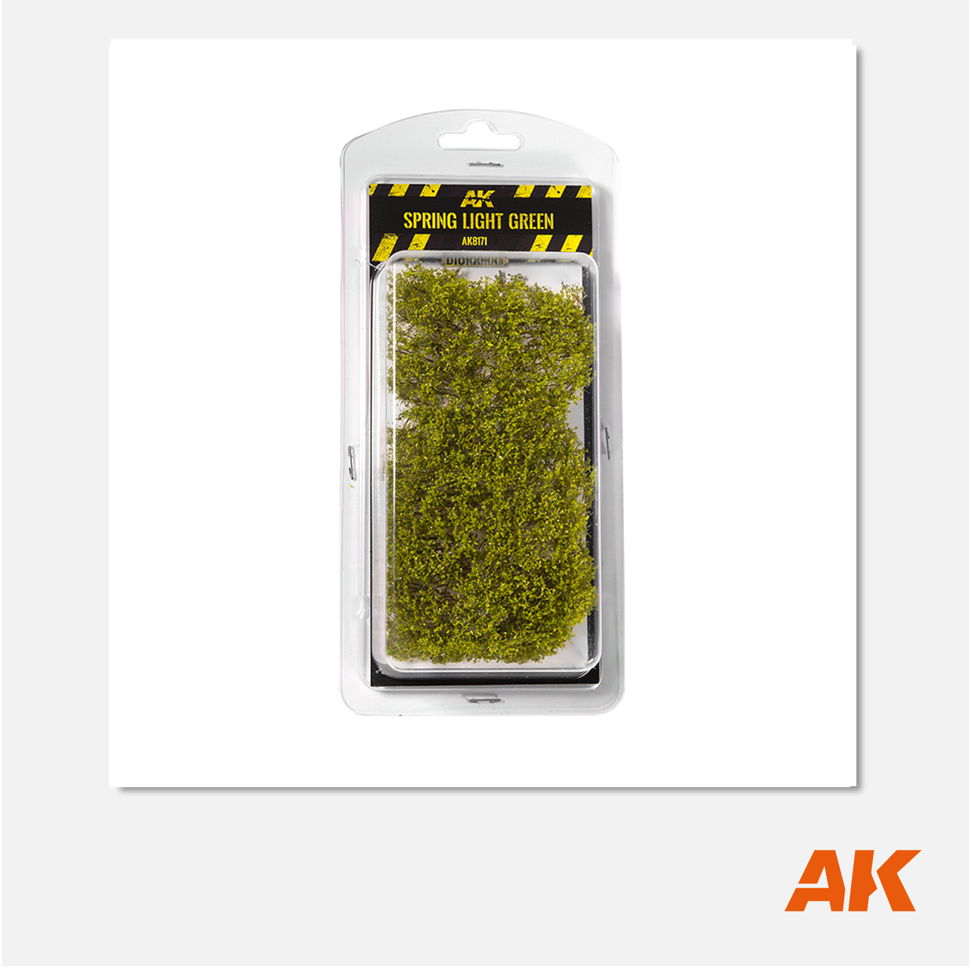 AK Spring Light Green Shrubberies 1/35 - 75 / 90mm