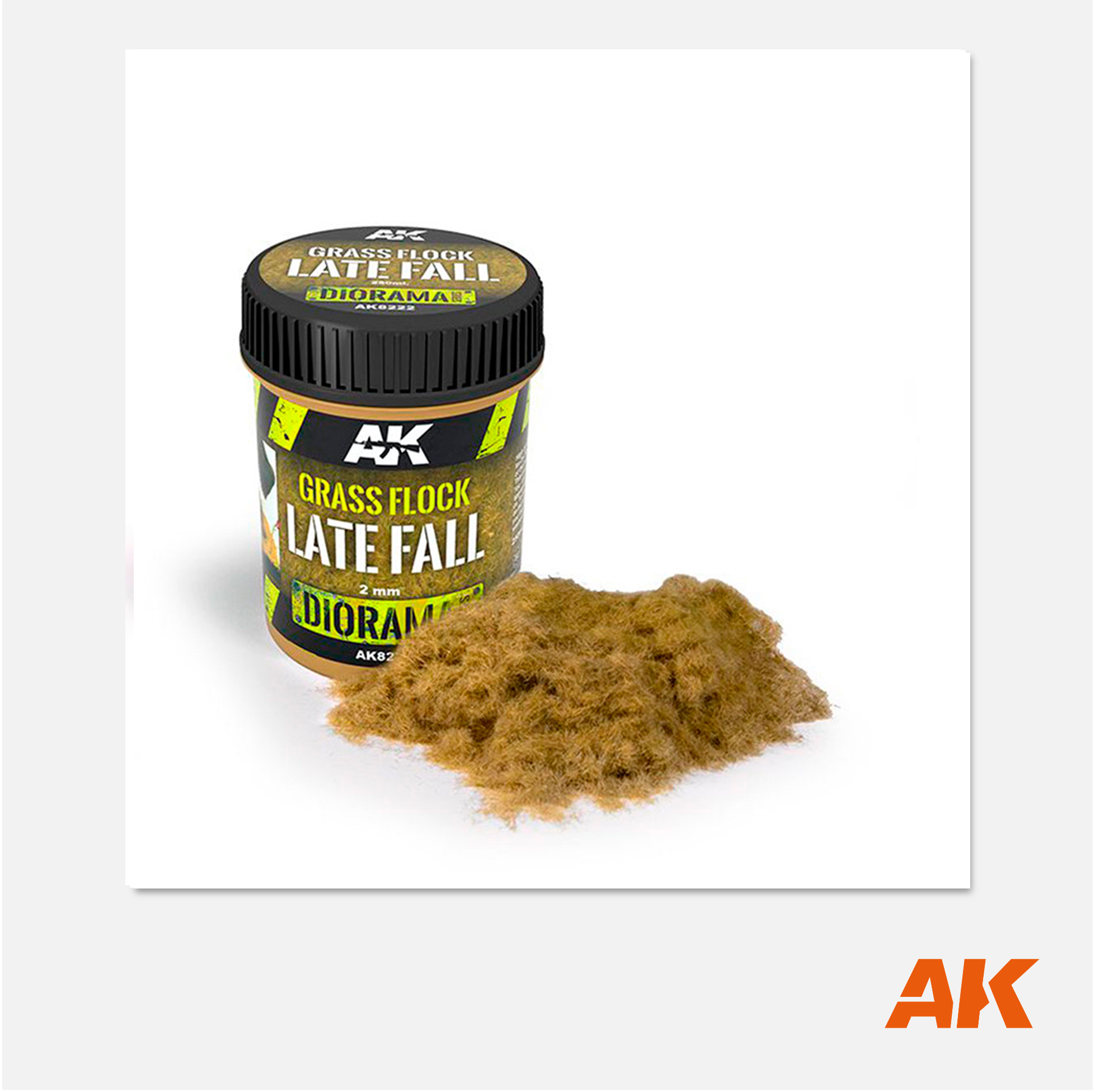 AK Grass Flock 2mm - Late Fall