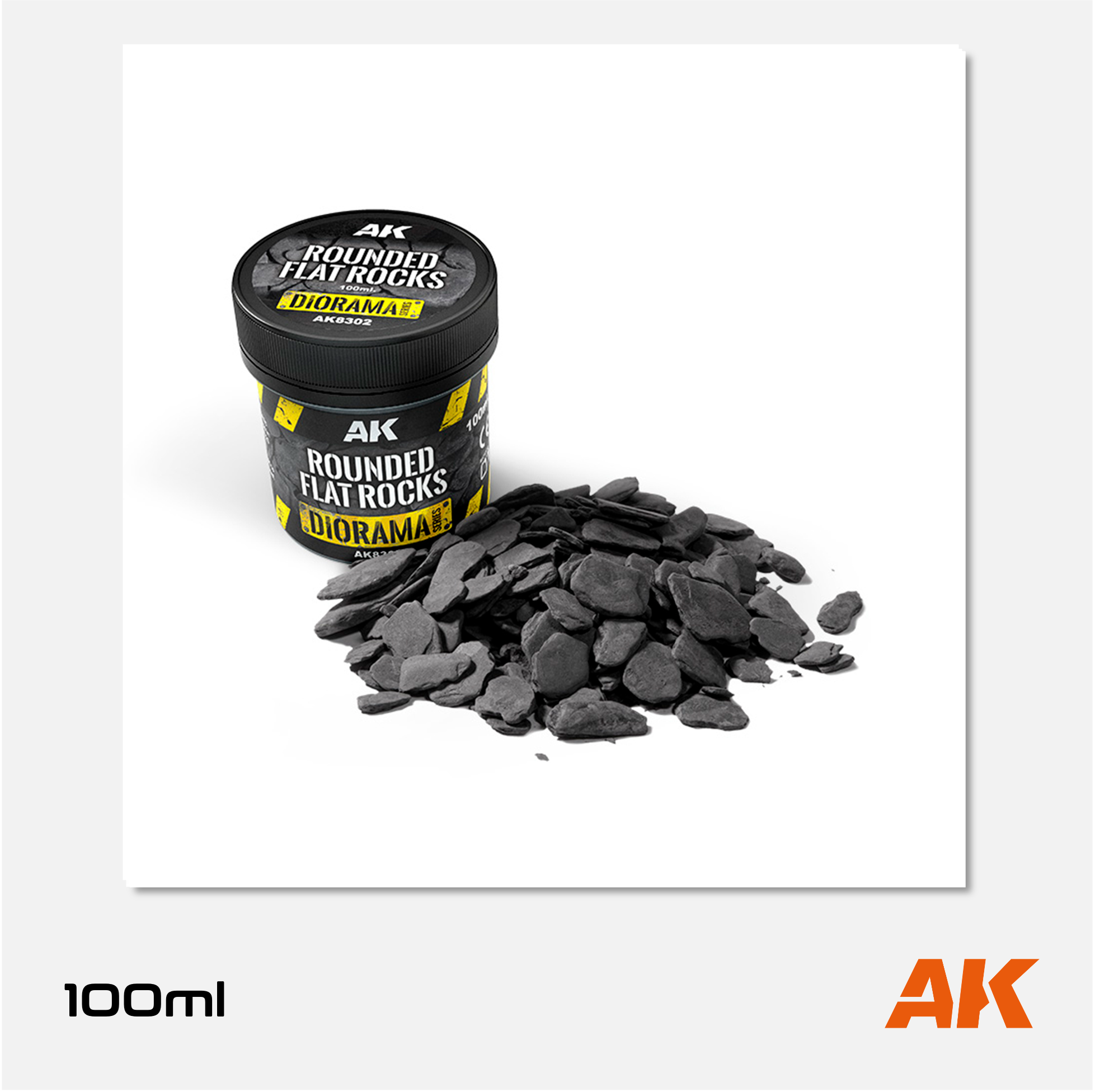 AK Rounded Flat Rocks