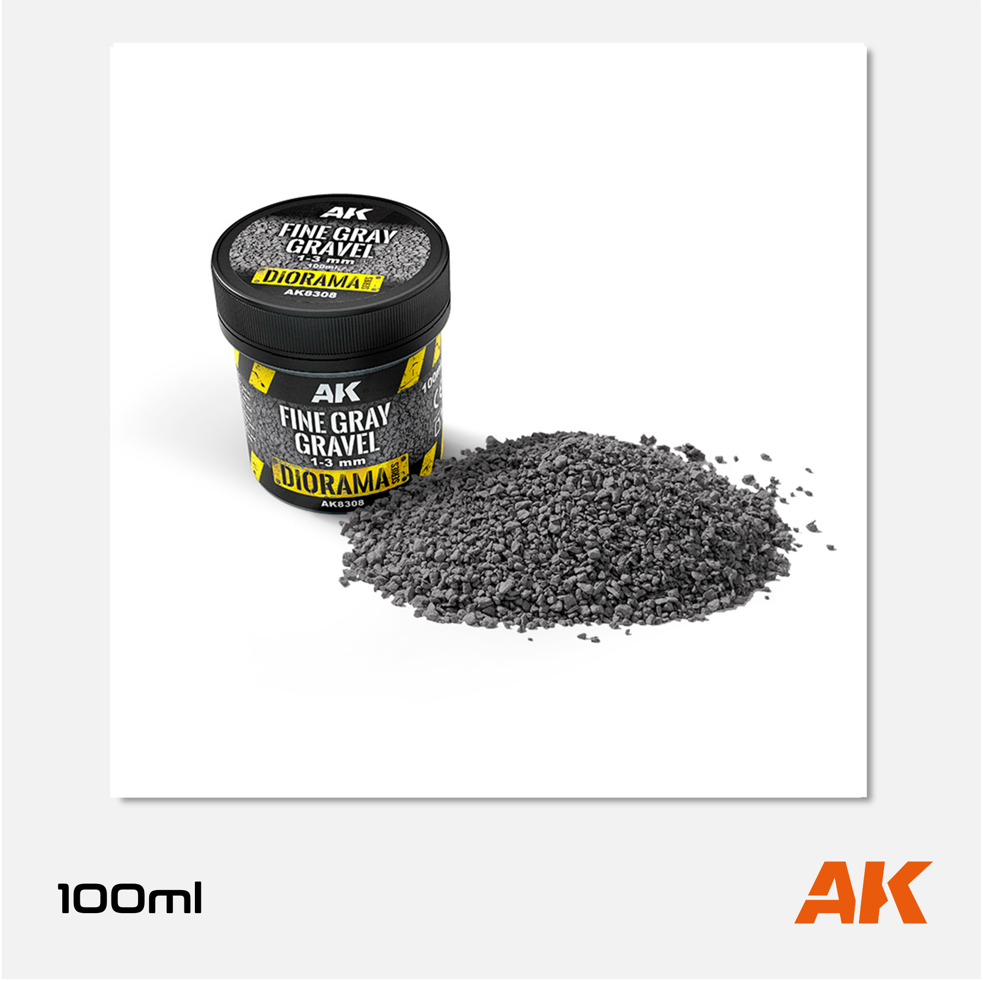 AK Fine Gray Gravel 1-3mm