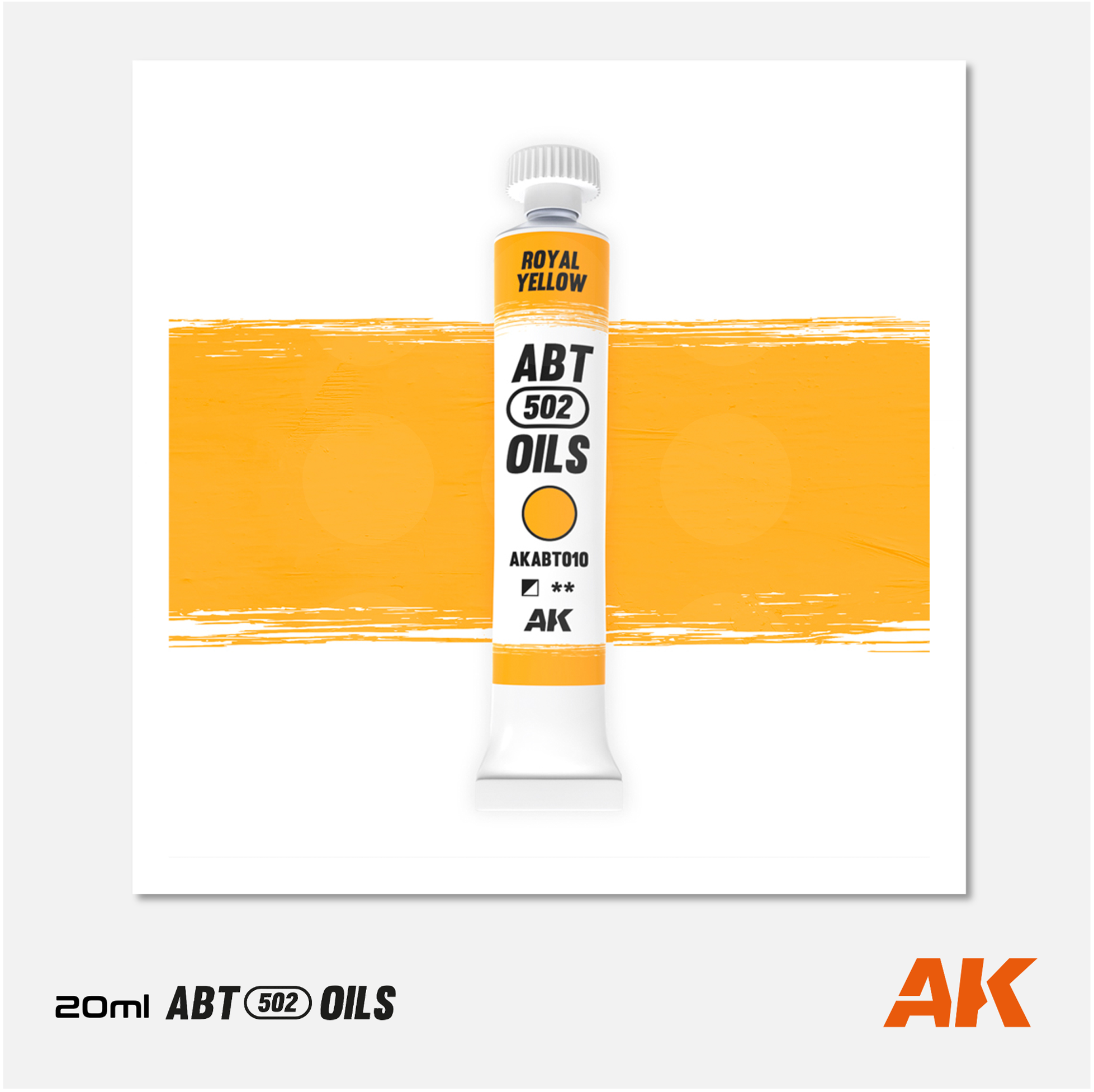 AK Interactive - Abteilung 502 Oils - Royal Yellow - AKABT010 - Gothaforce