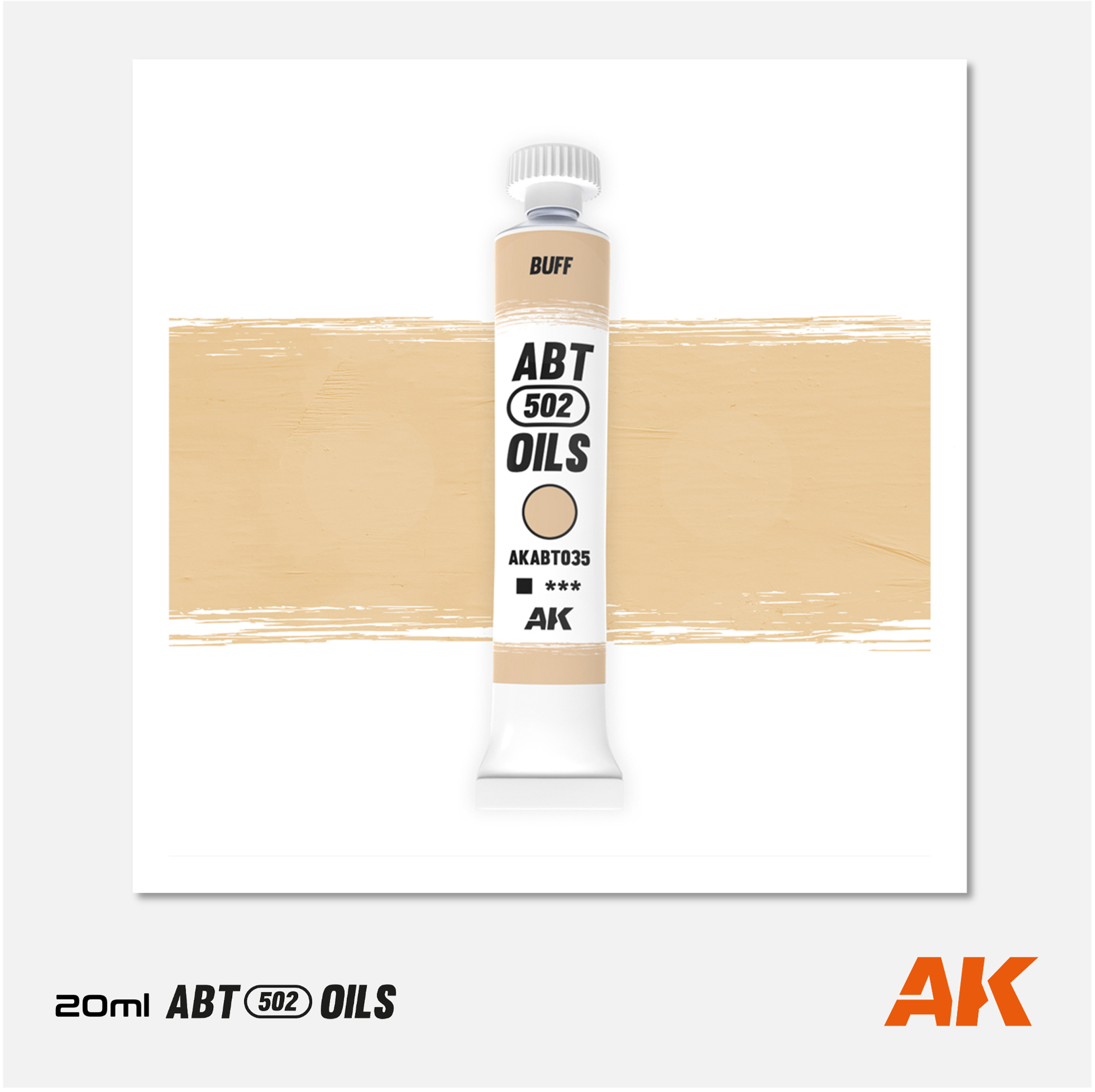 AK Interactive - Abteilung 502 Oils - Buff - AKABT035 - Gothaforce