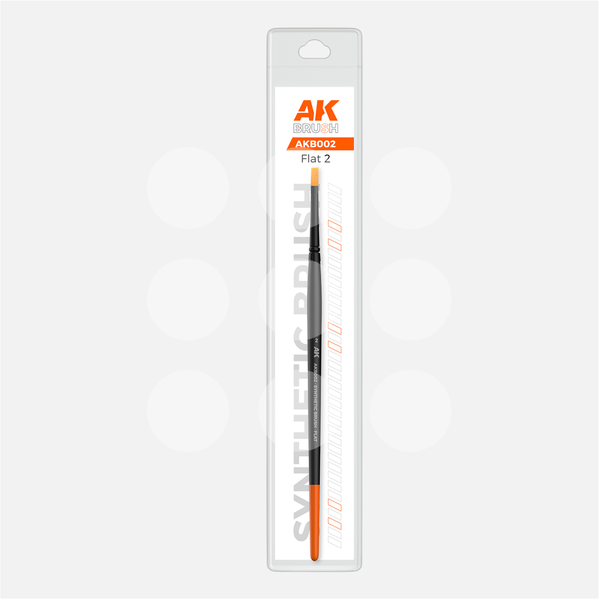 AK Synthetic Brush - Flat 2