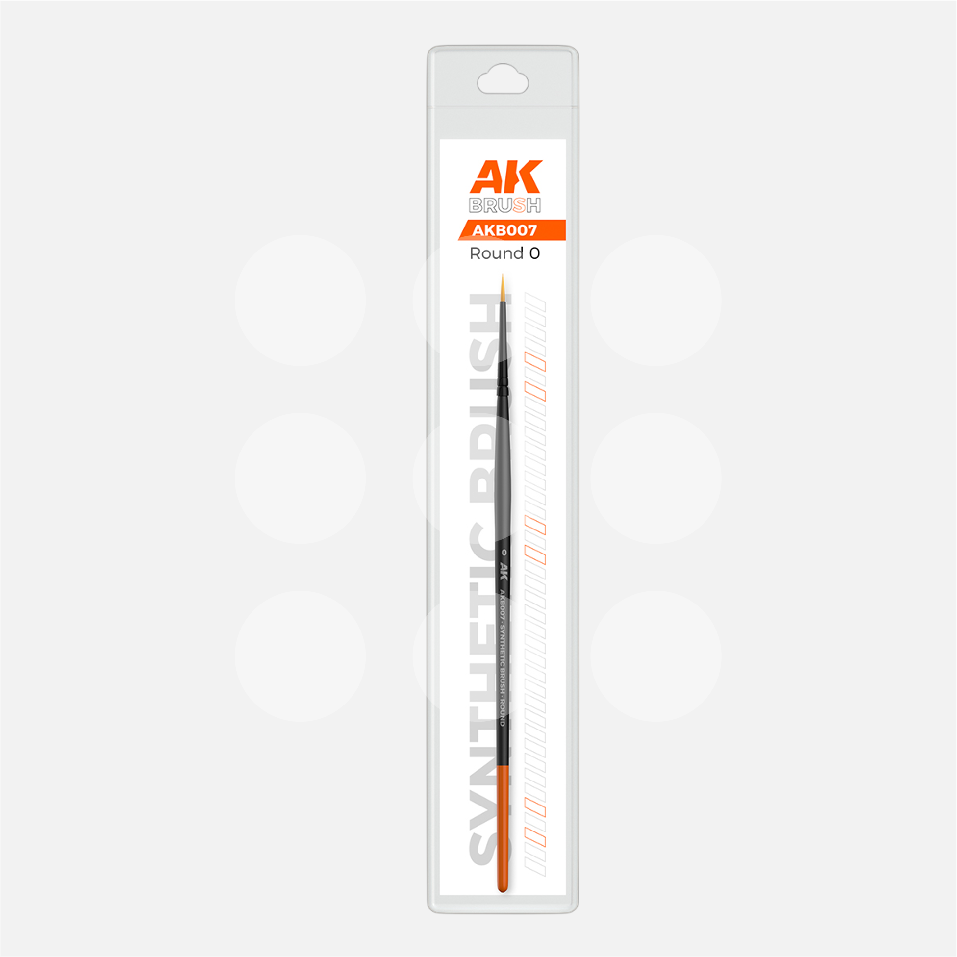 AK Synthetic Brush - Round 0
