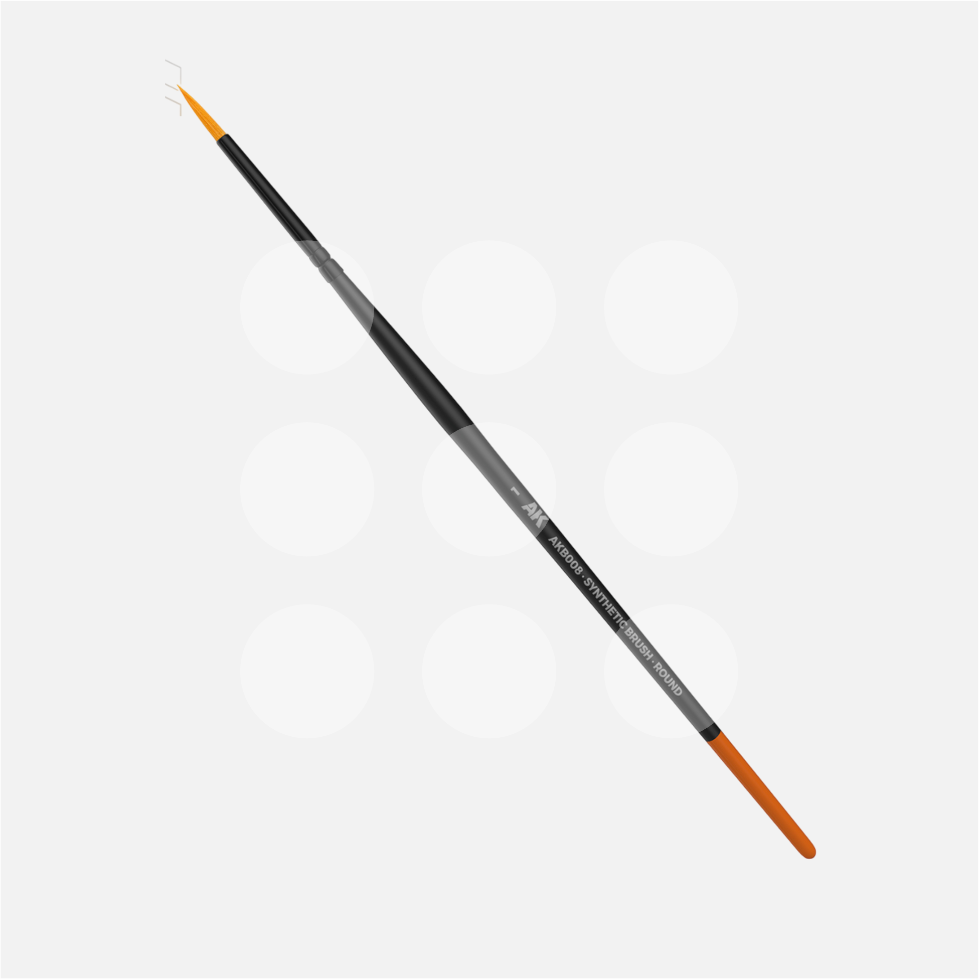 AK Synthetic Brush - Round 1