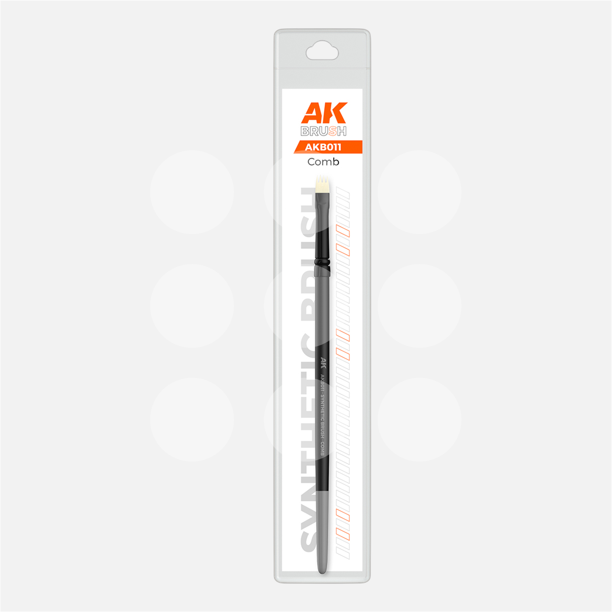 AK Synthetic Brush - Comb