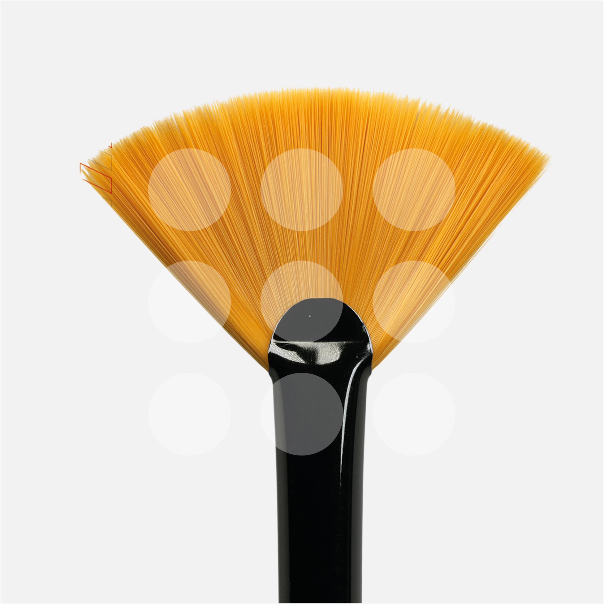 AK Synthetic Brush - Fan Shape