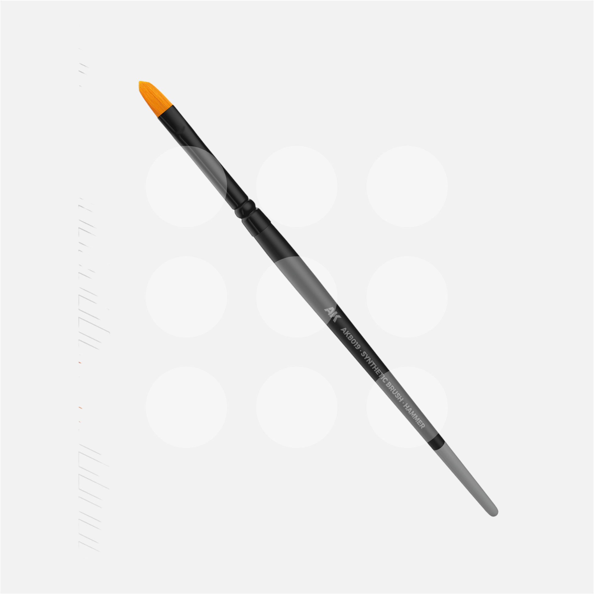 AK Synthetic Brush - Hammer