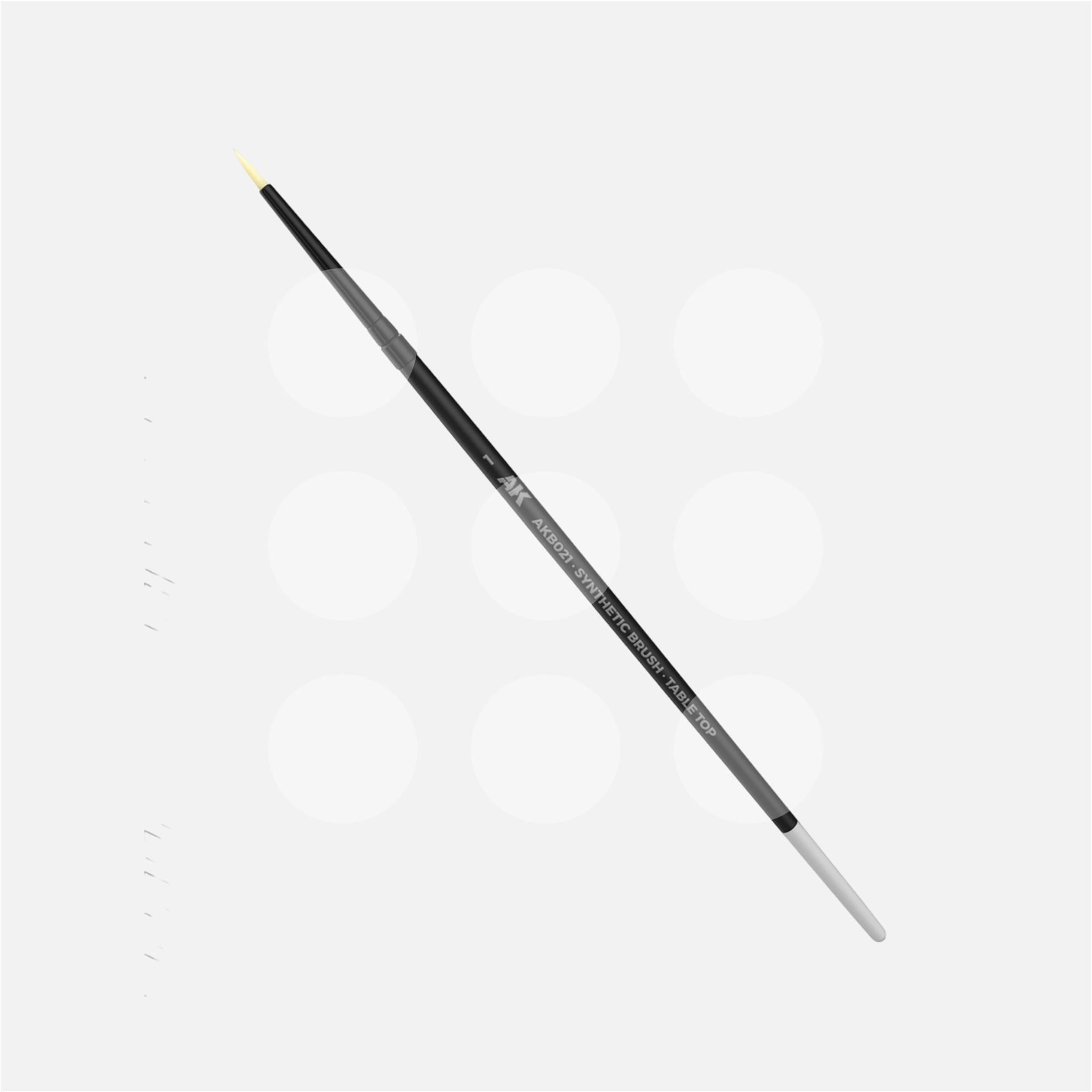 AK Synthetic Tabletop Brush - 1