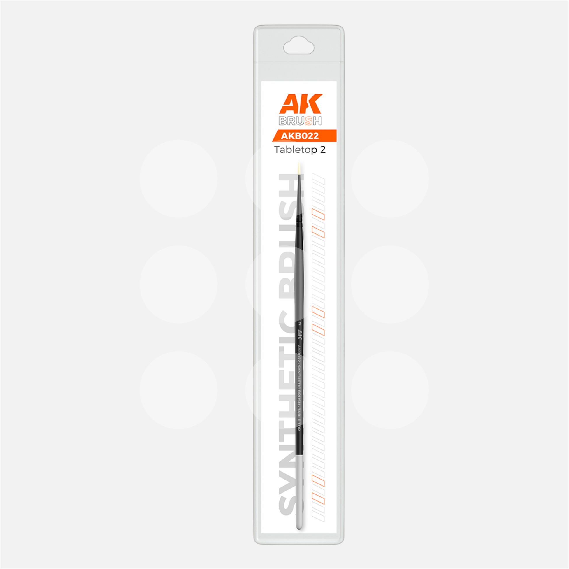 AK Synthetic Tabletop Brush - 2