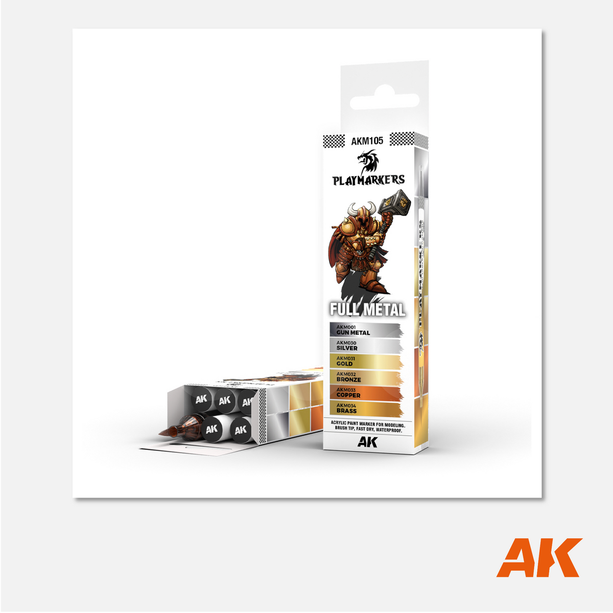 AK Playmarker Set - Full Metal