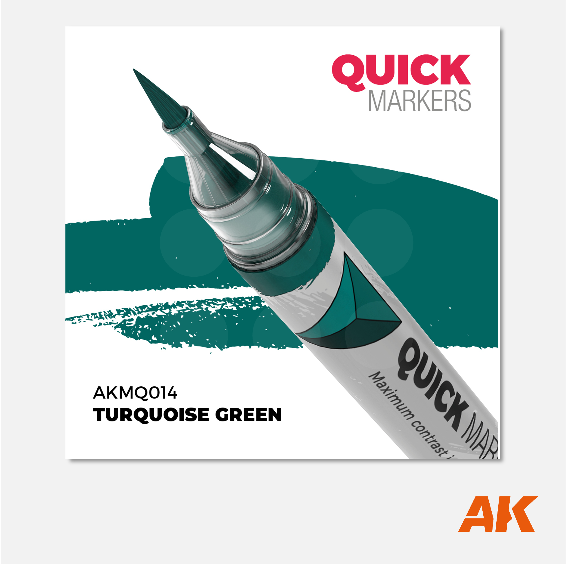 AK Quick Marker - Turquoise Green