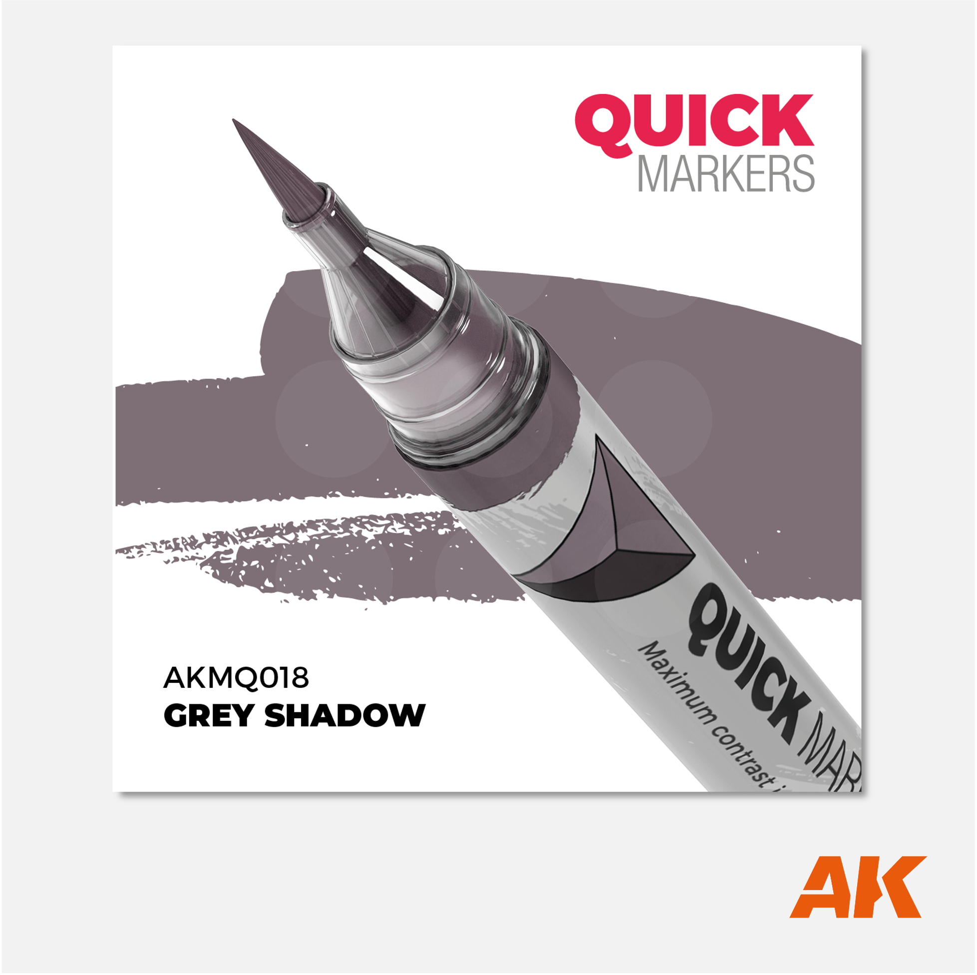 AK Quick Marker - Grey Shadow