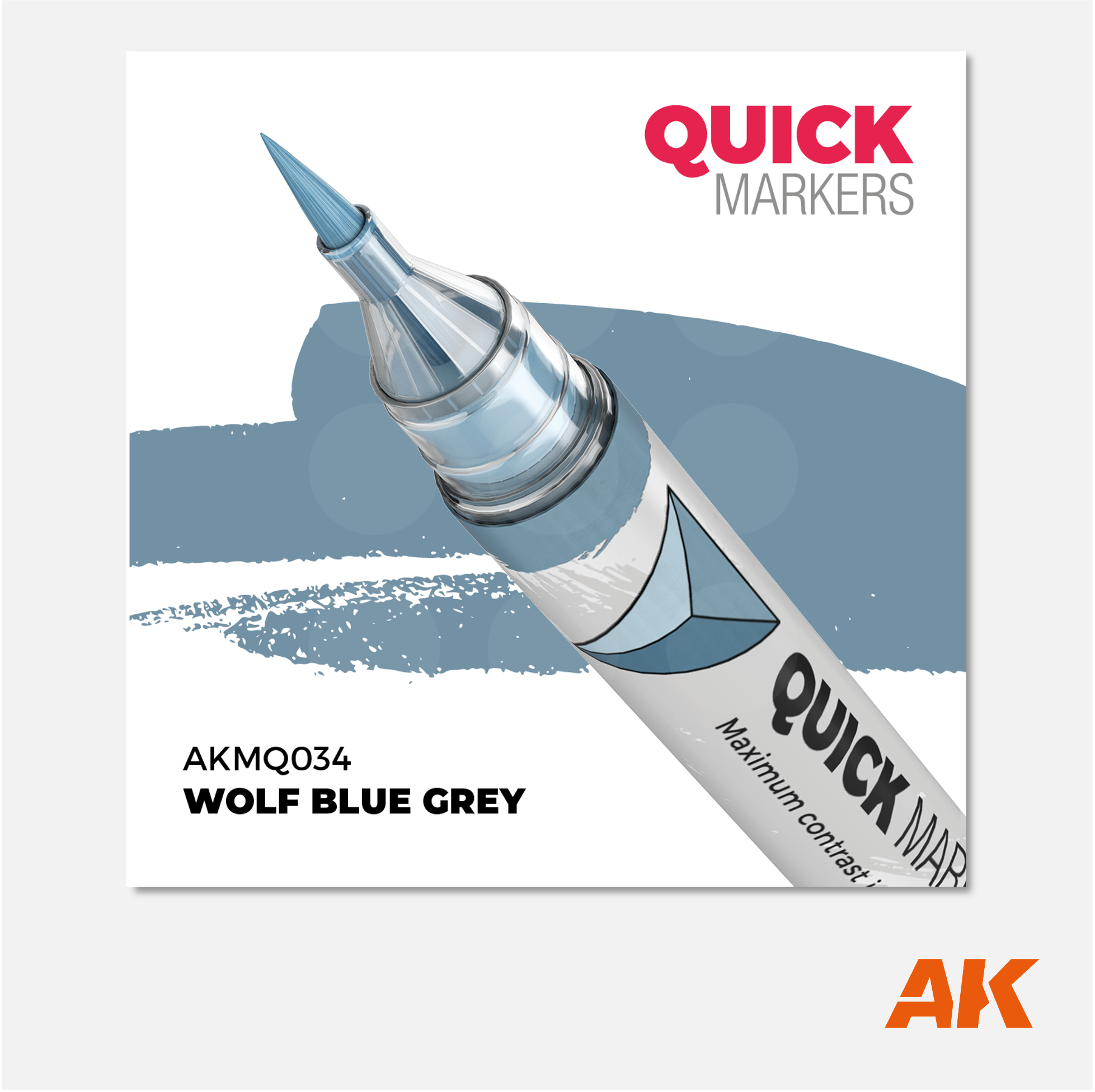 AK Quick Marker - Wolf Blue