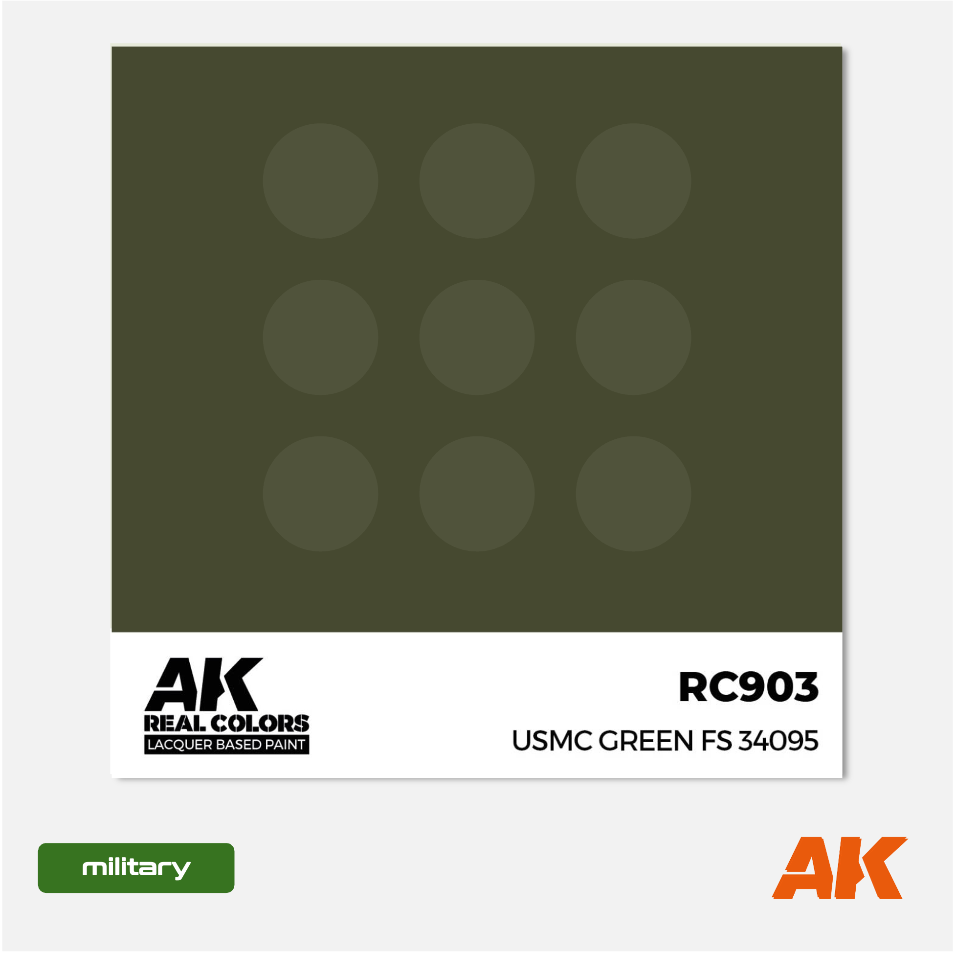 AK Real Colors - USMC Green FS 34095