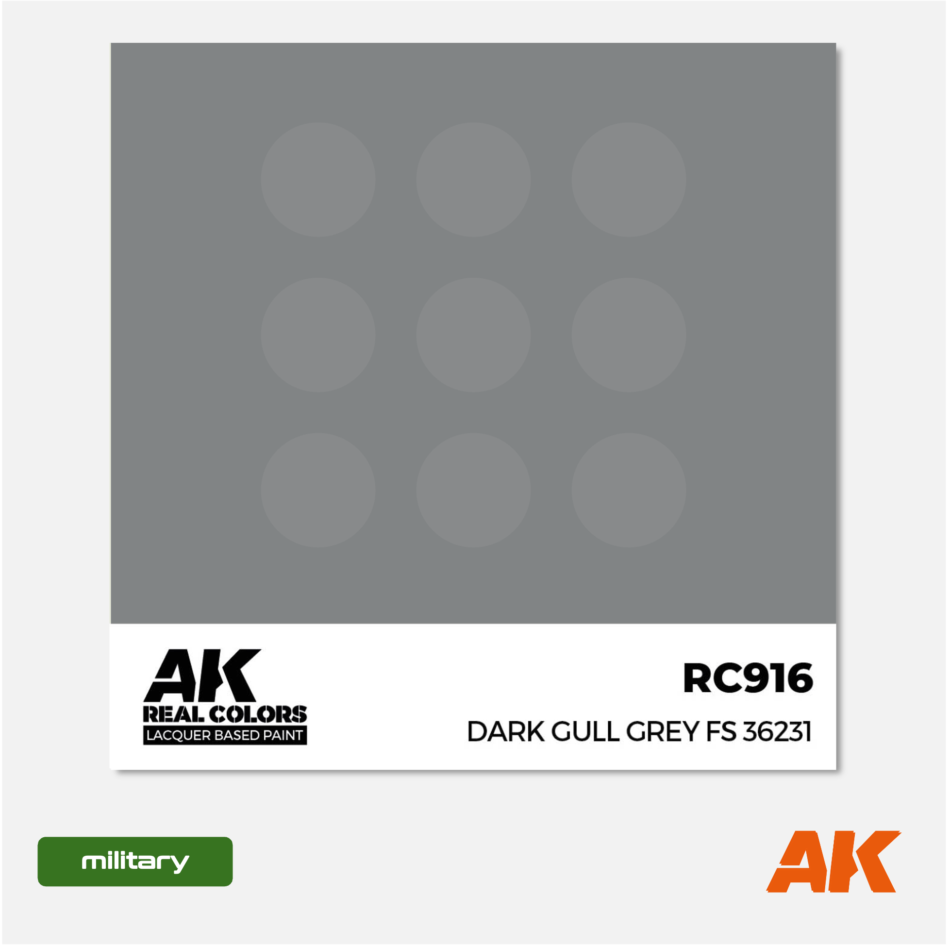 AK Real Colors - Dark Gull Grey FS 36231