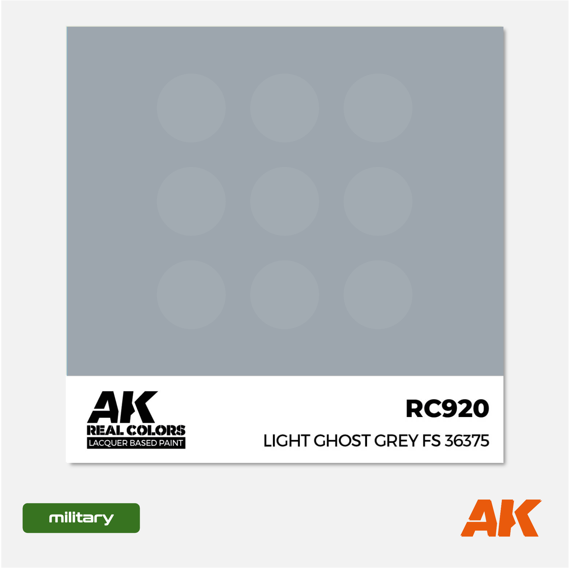 AK Real Colors - Light Ghost Grey FS 36375