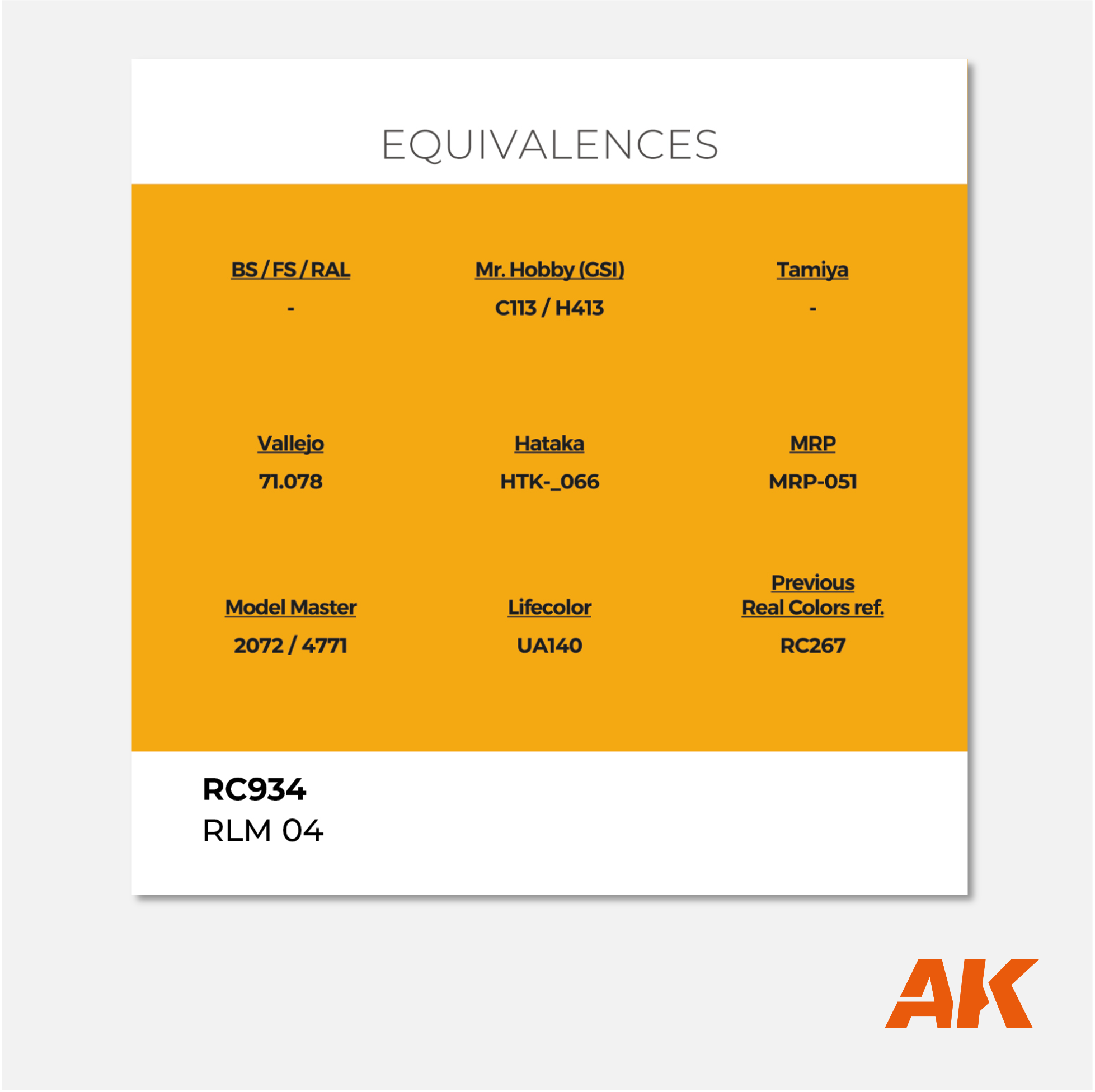 AK Real Colors - RLM 04