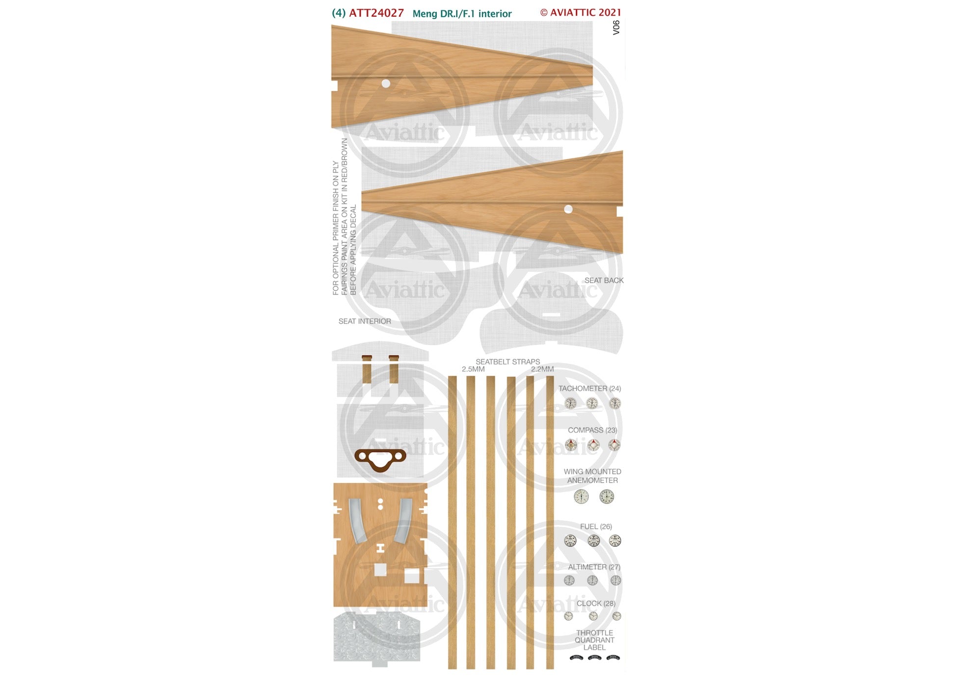 1/24 - Meng - Fokker Dr.I - 160/17 (unconfirmed) Lt. der Reserve Josef Schulte - Jasta 14