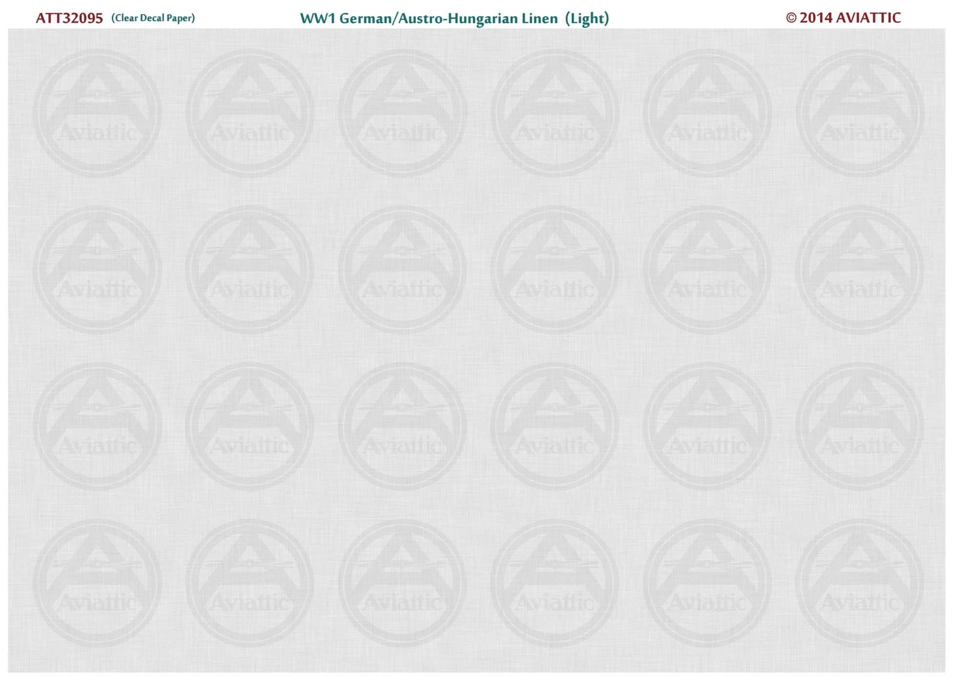 German/Austro-Hungarian linen - light