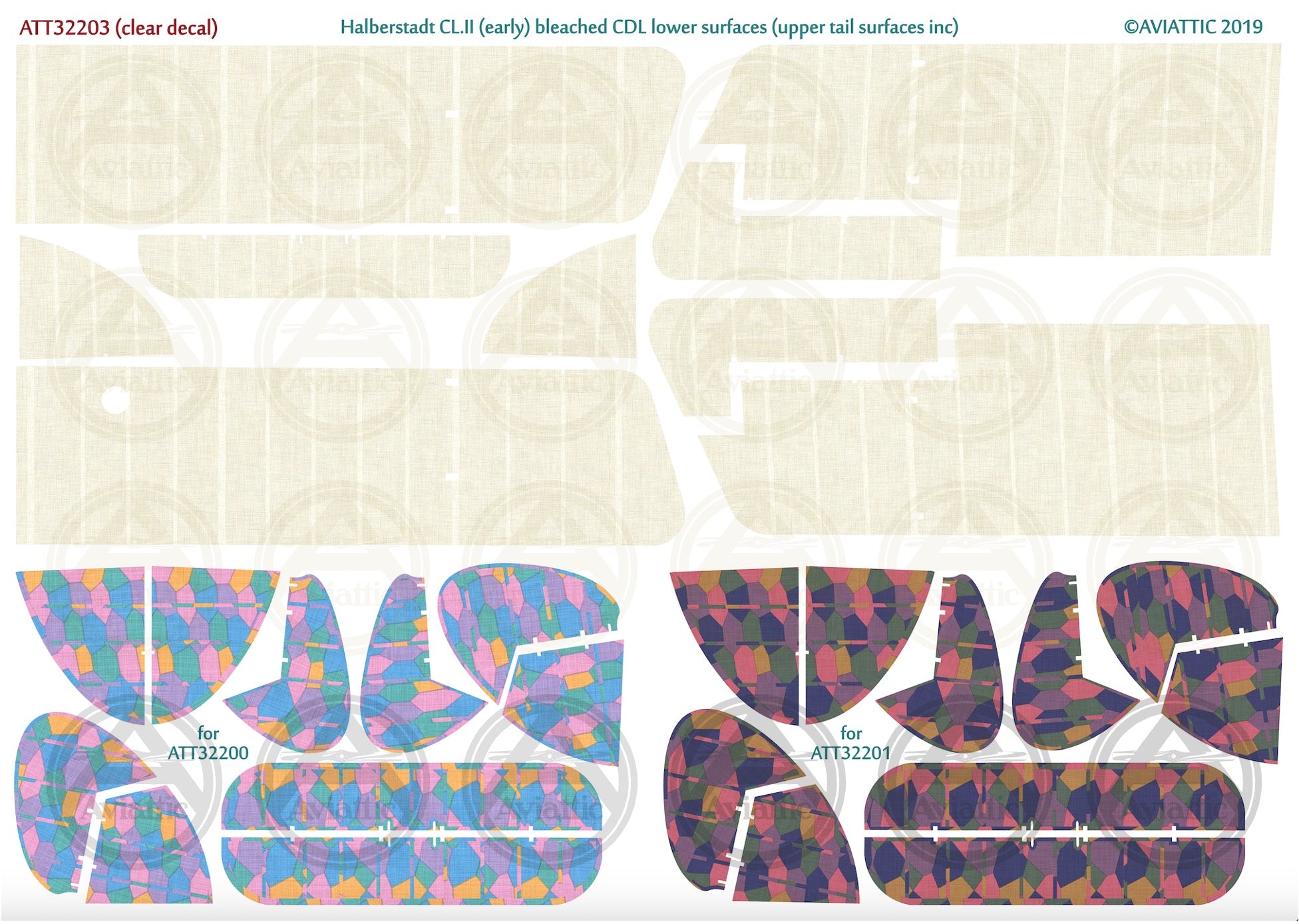 1/32 - Wingnut Wings - Halberstadt CL.II - 5 colour bleached CDL lower surfaces