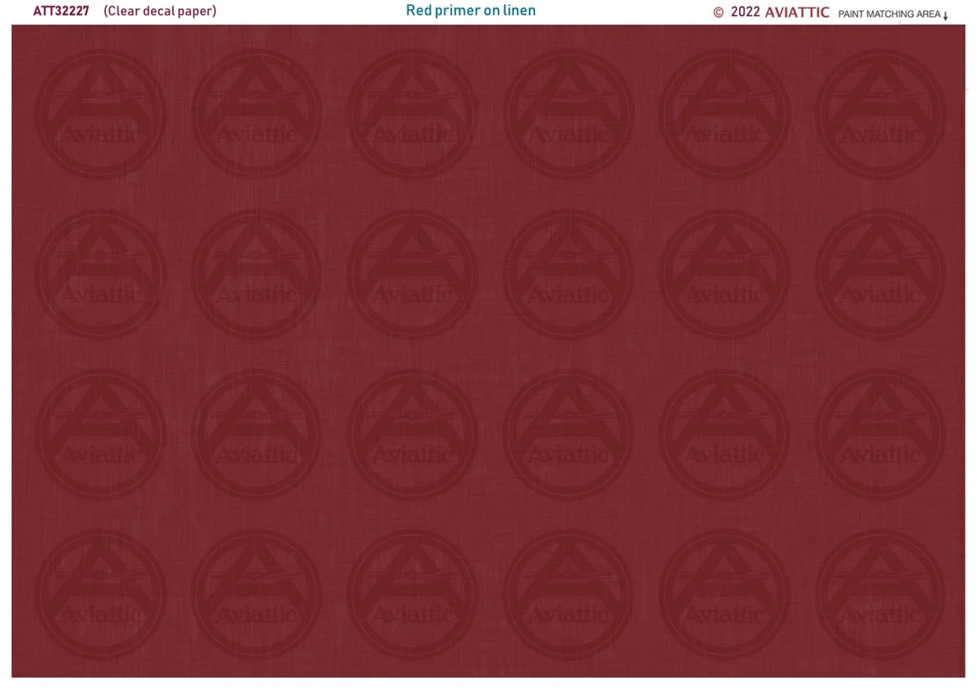 Red oxide primer on Linen