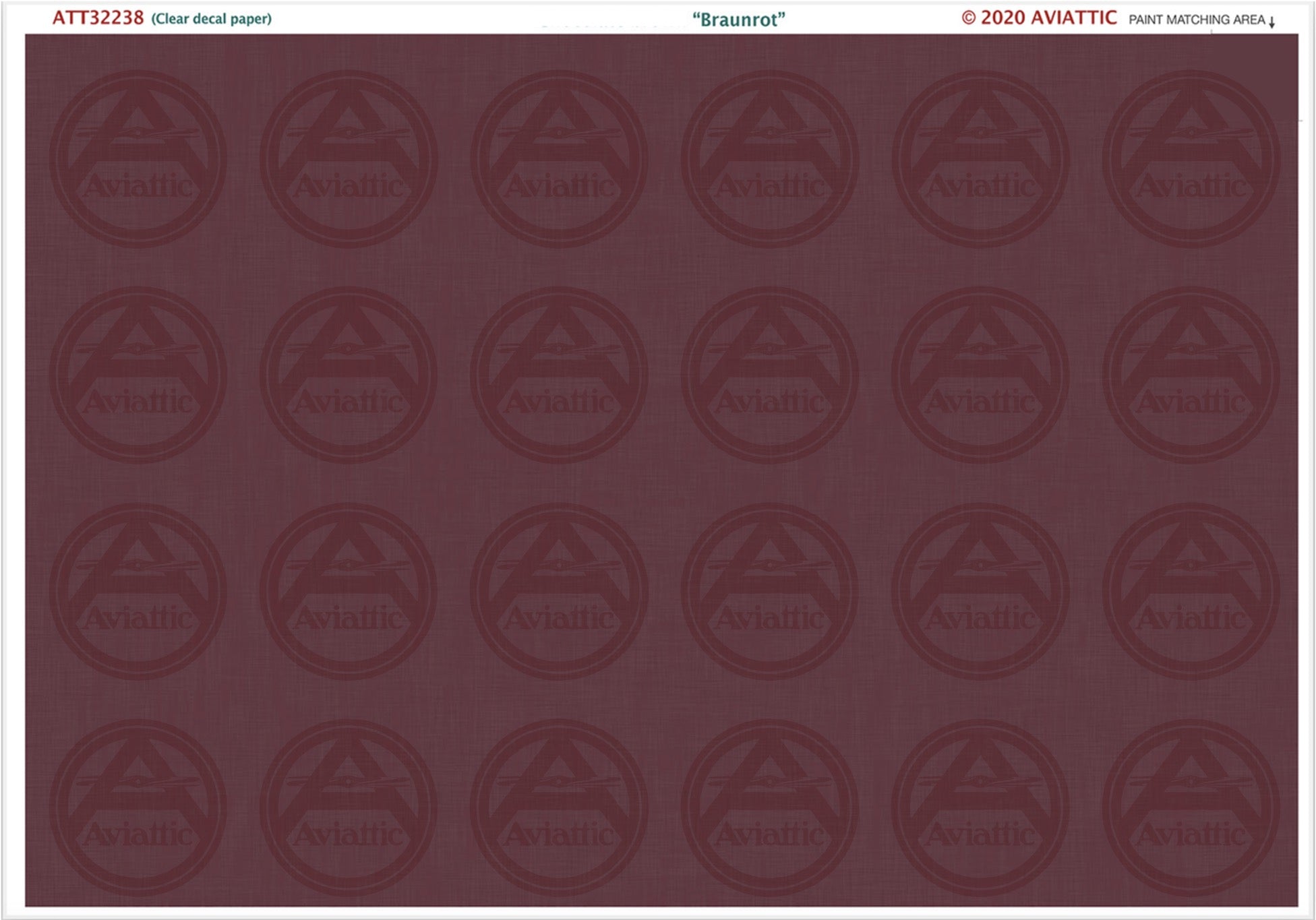 Braunrot, Paint on Linen