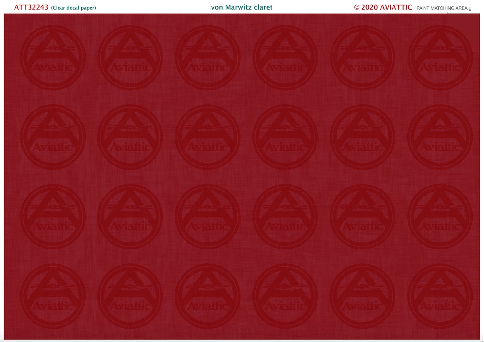 von der Marwitz Claret, Paint on Linen