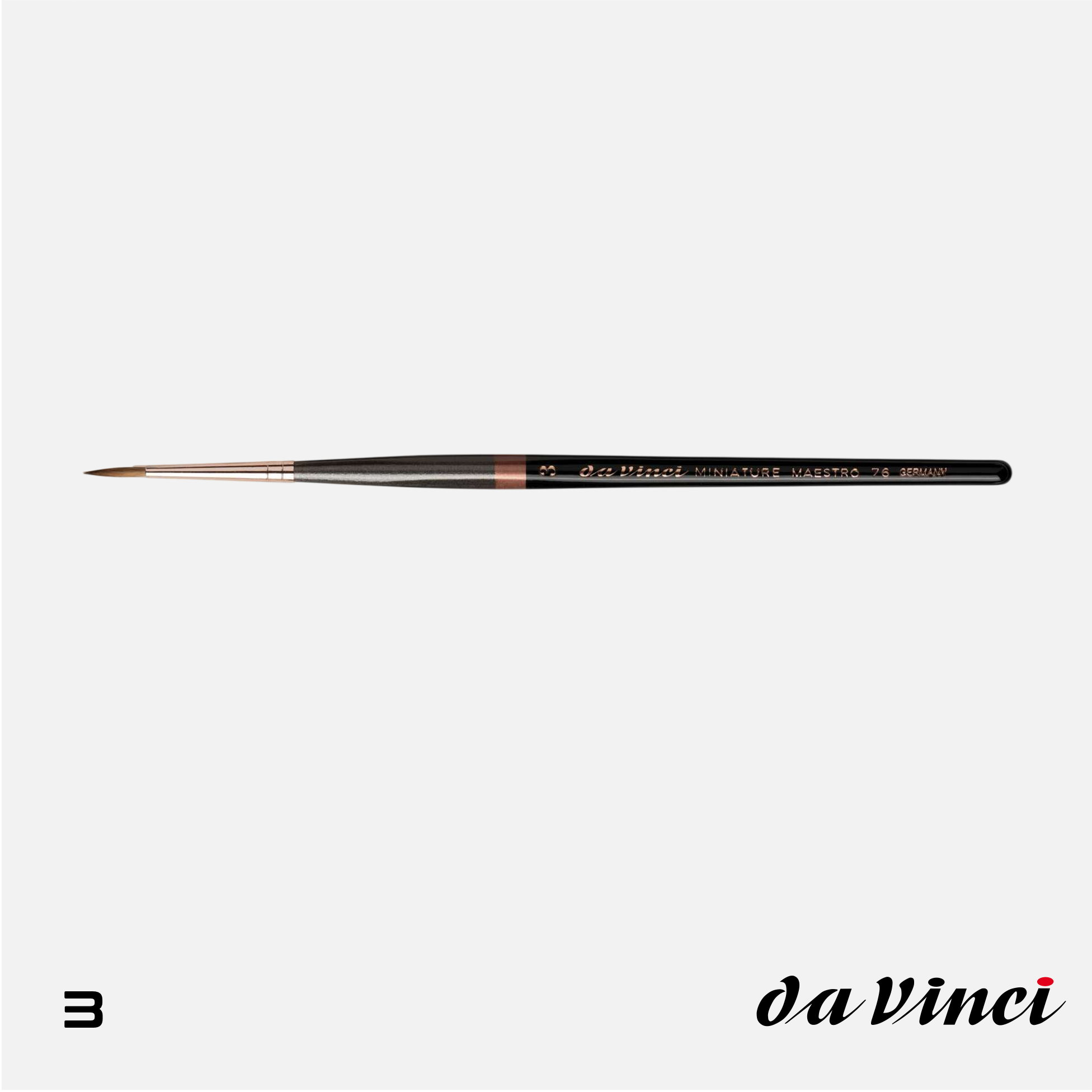 da Vinci - Series 76 Miniature Maestro Size 3 - VA_76_3 - Gothaforce