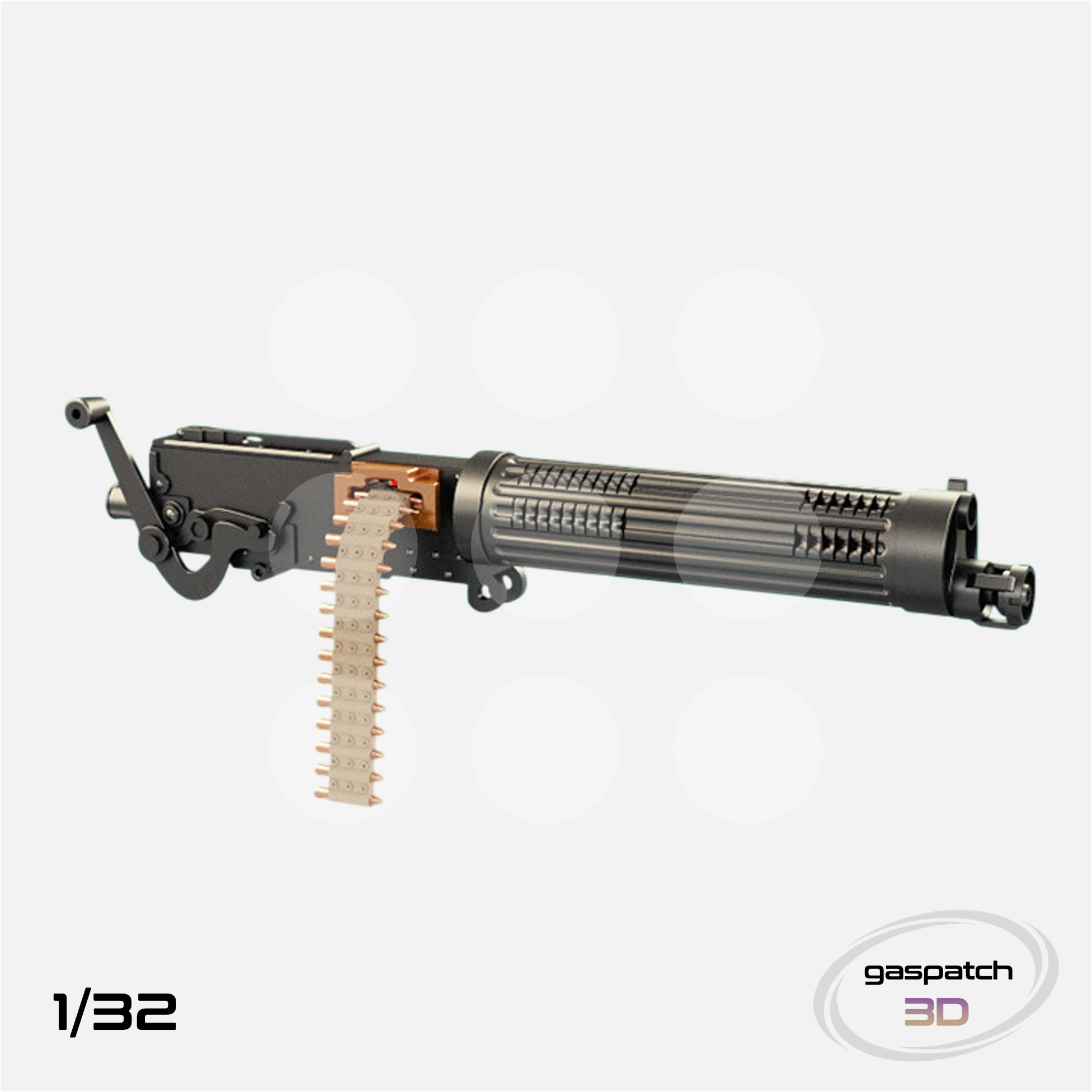 1/32 Vickers 11mm Balloon Gun