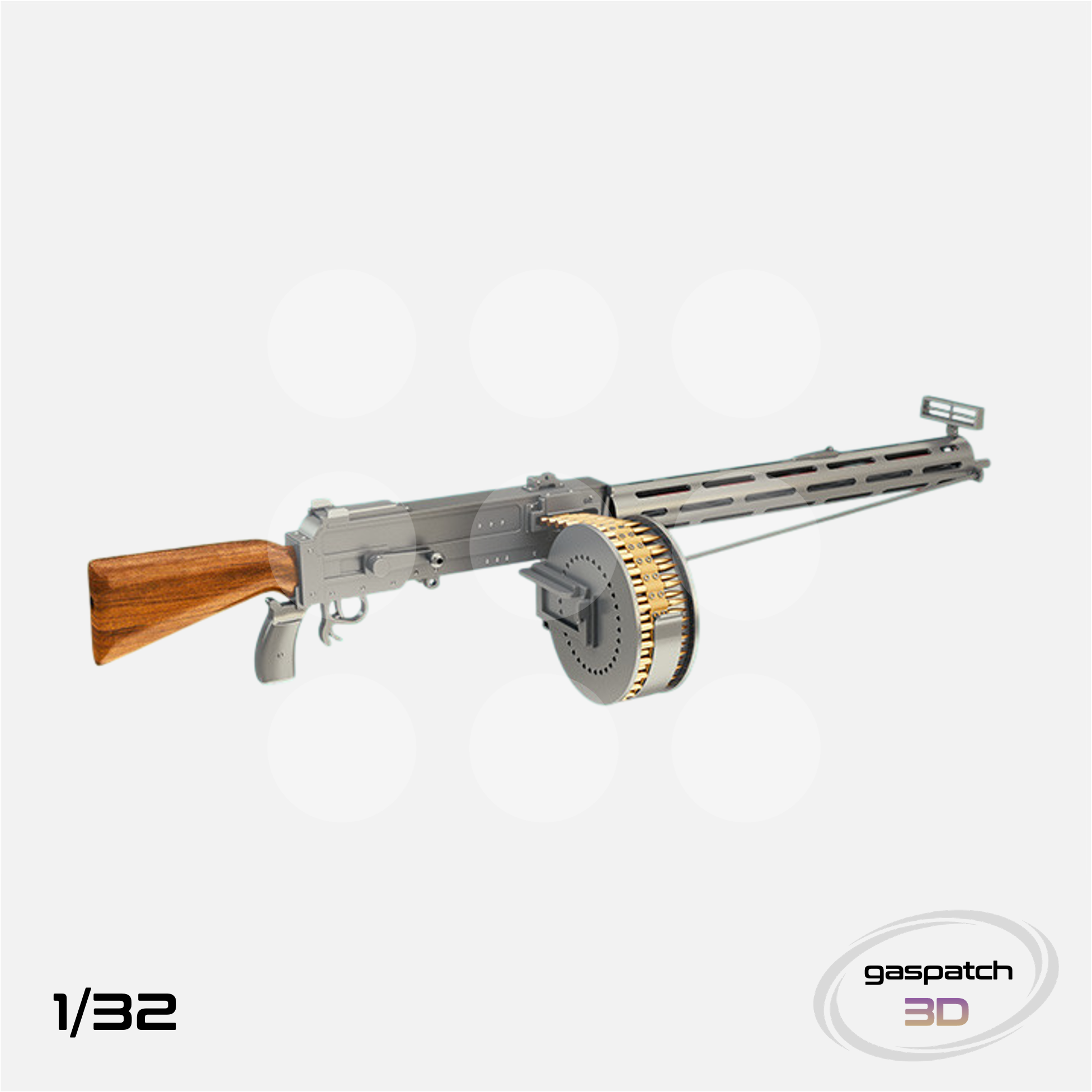 Gaspatch Models - Parabellum LMG 14 Machine Gun - 1/32 scale - 15-32068 - Gothaforce