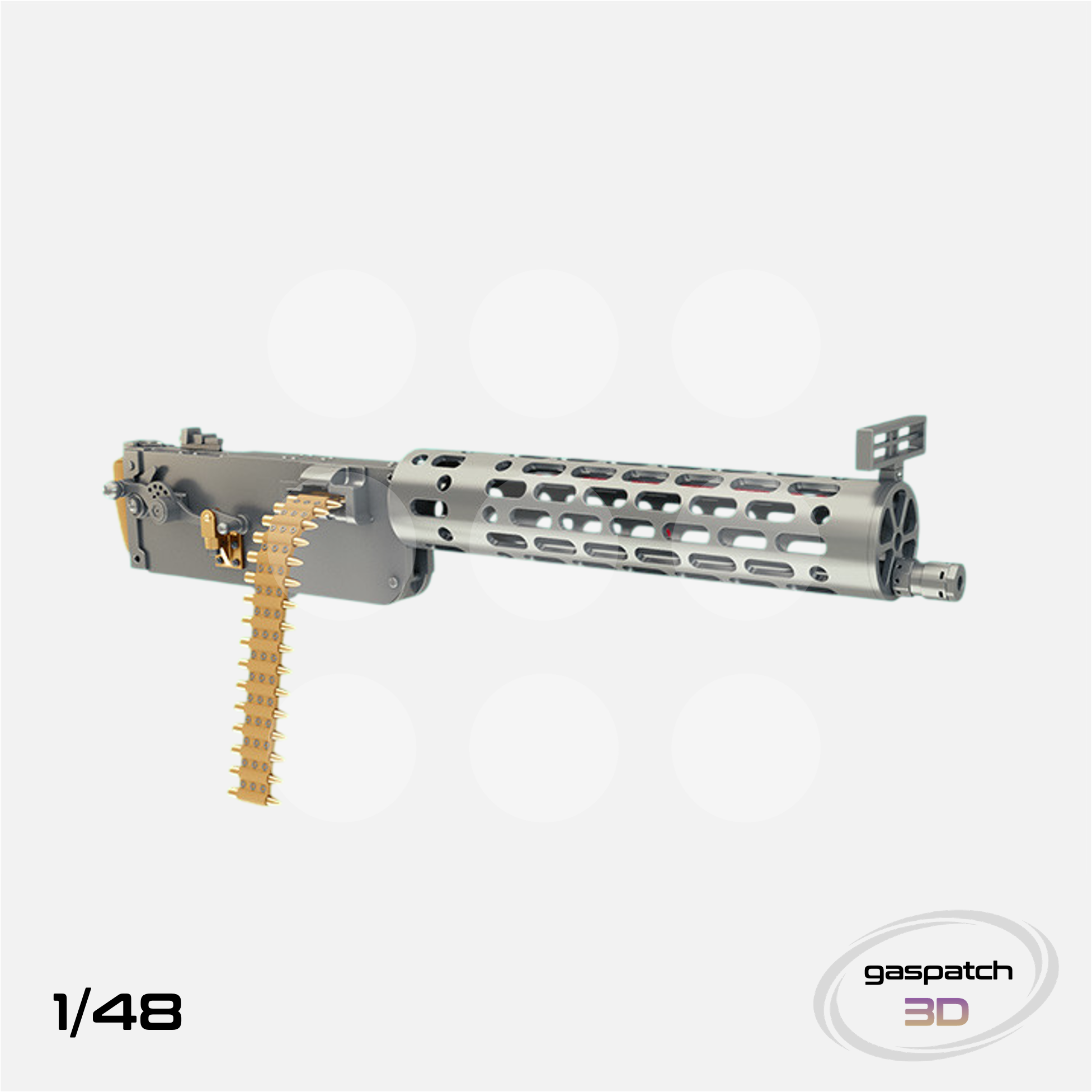 Gaspatch Models - Spandau LMG 08 Early Machine Gun - 1/48 scale - 15-48073 - Gothaforce