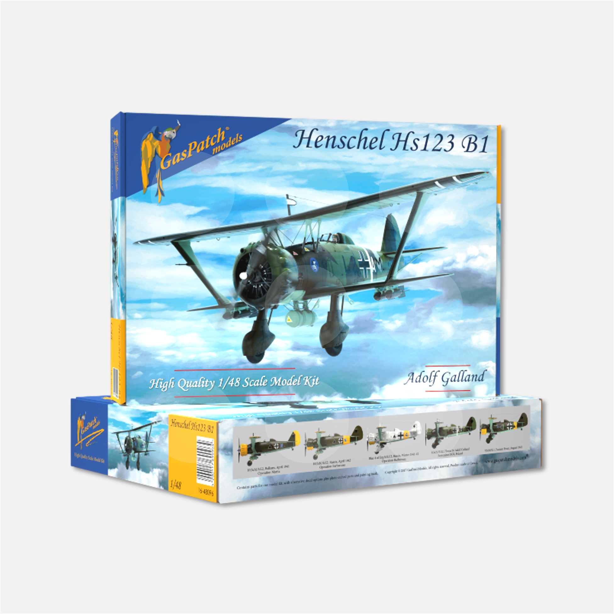 1/48 Henschel Hs123 B1
