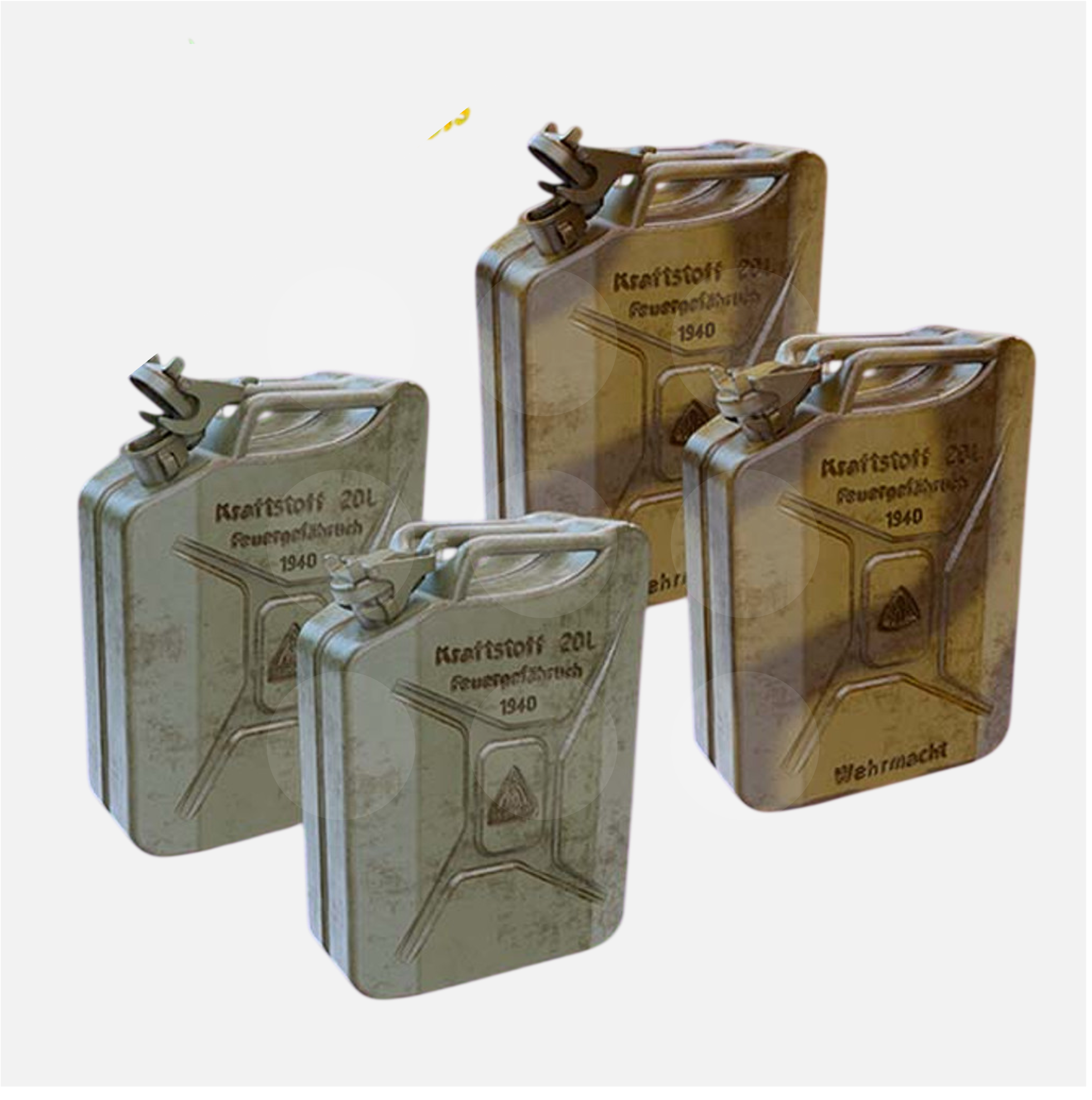 1/35 Jerry Cans - German Fuel ABP & Schwelm 1940