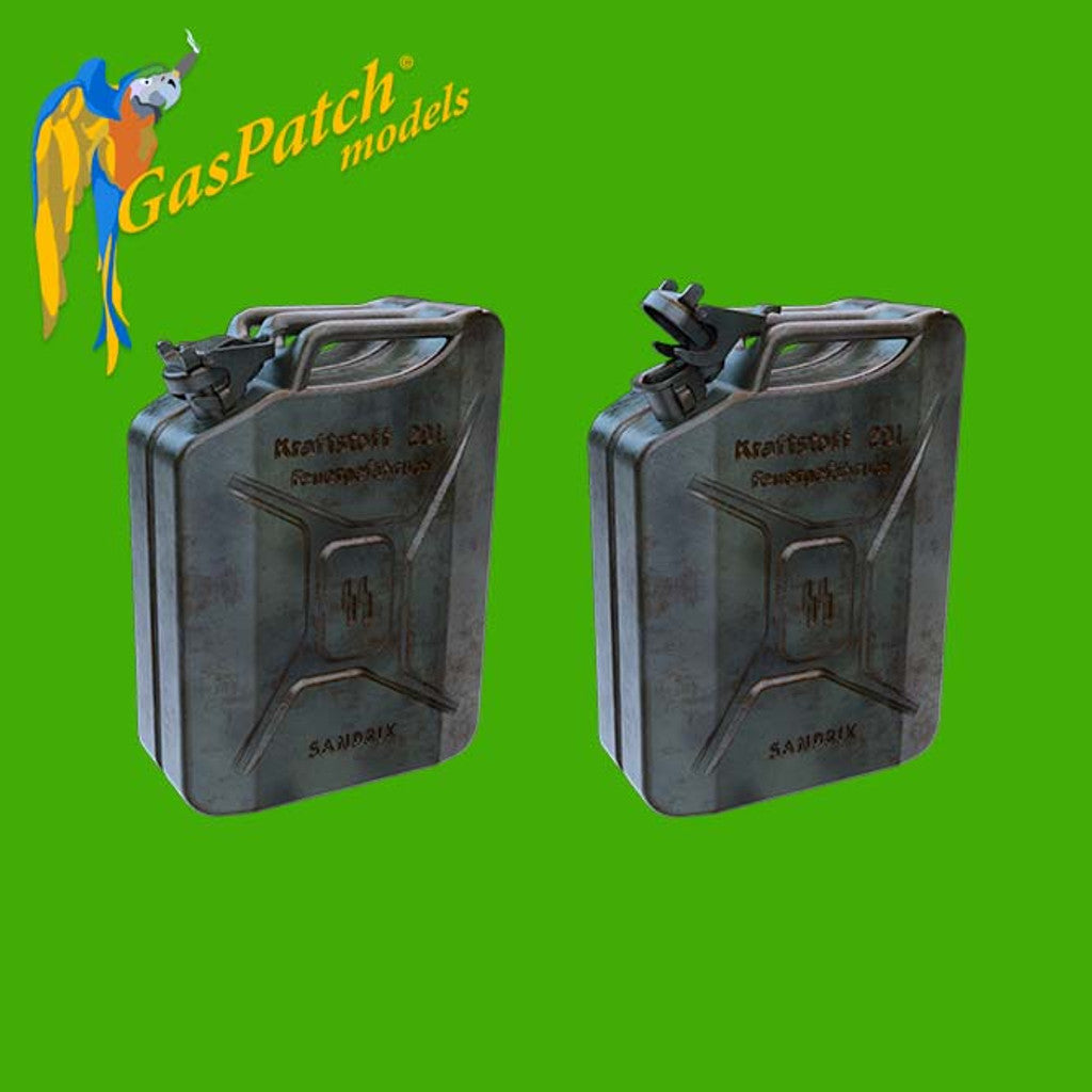 Gaspatch Models - German Fuel Jerry Cans SS - 1/35 scale - 23-35291