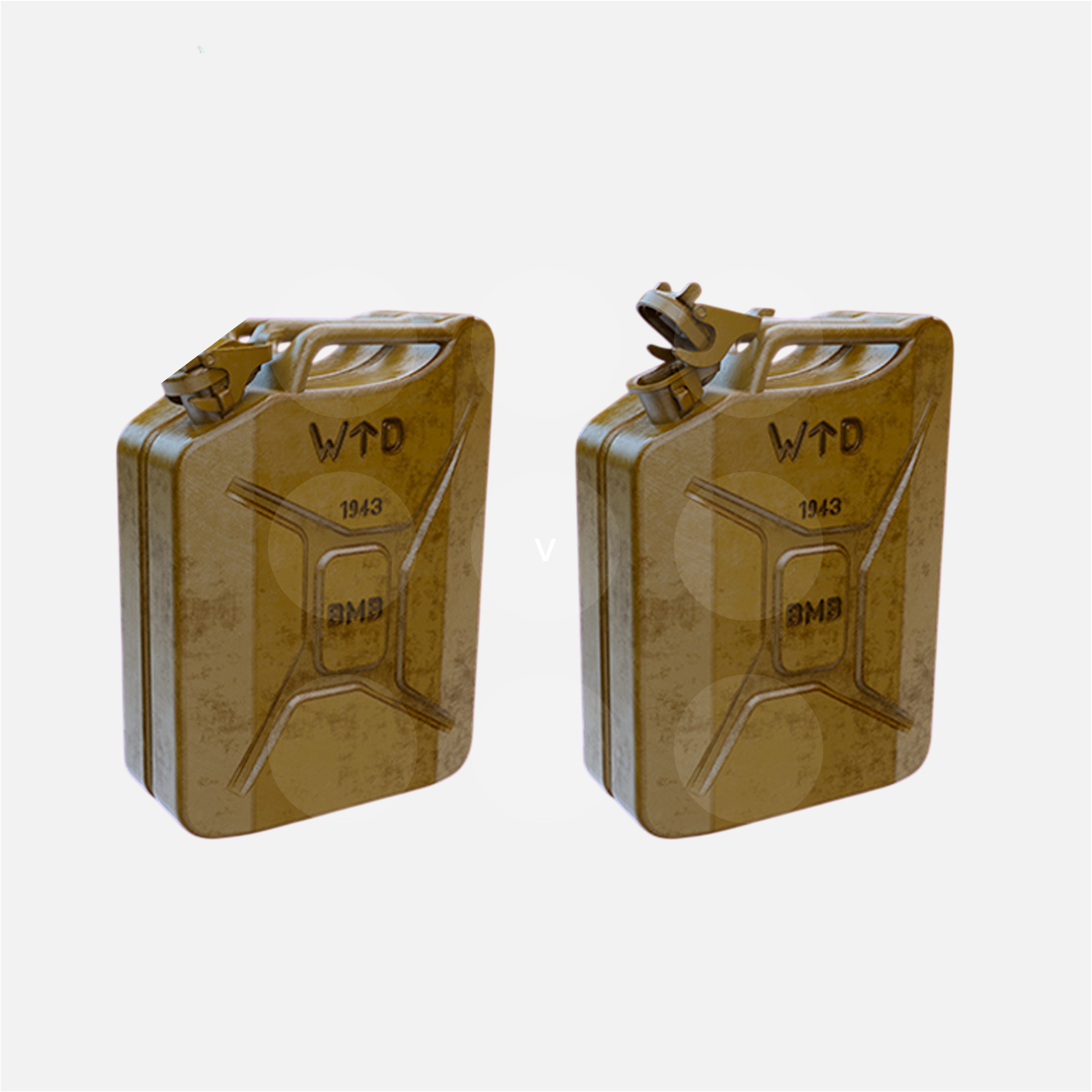 1/35 Jerry Cans - British Fuel 1943