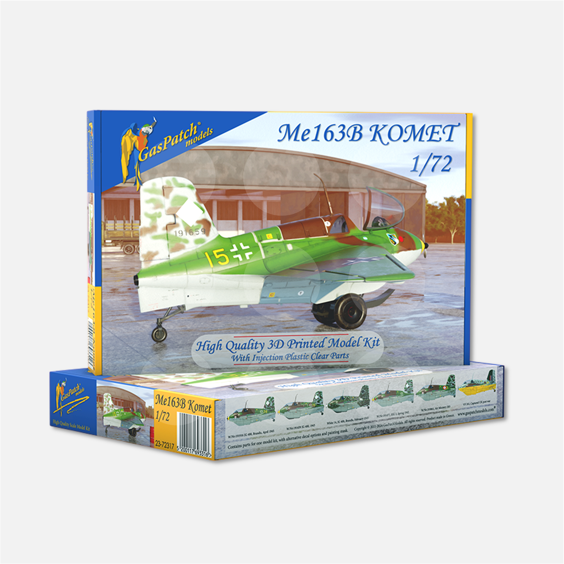 1/72 Messcherschmitt Me163b Komet